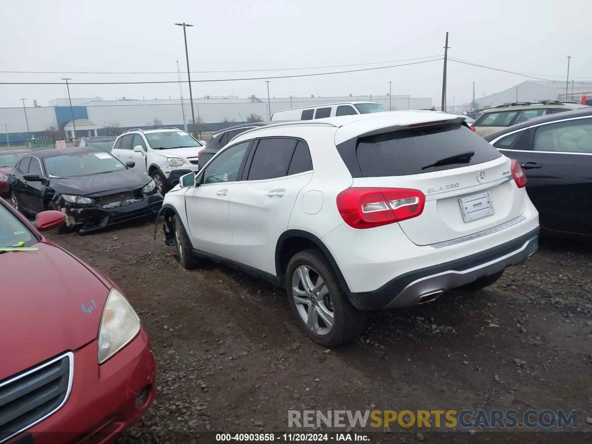 3 Photograph of a damaged car WDCTG4GB6KU014367 MERCEDES-BENZ GLA 250 2019