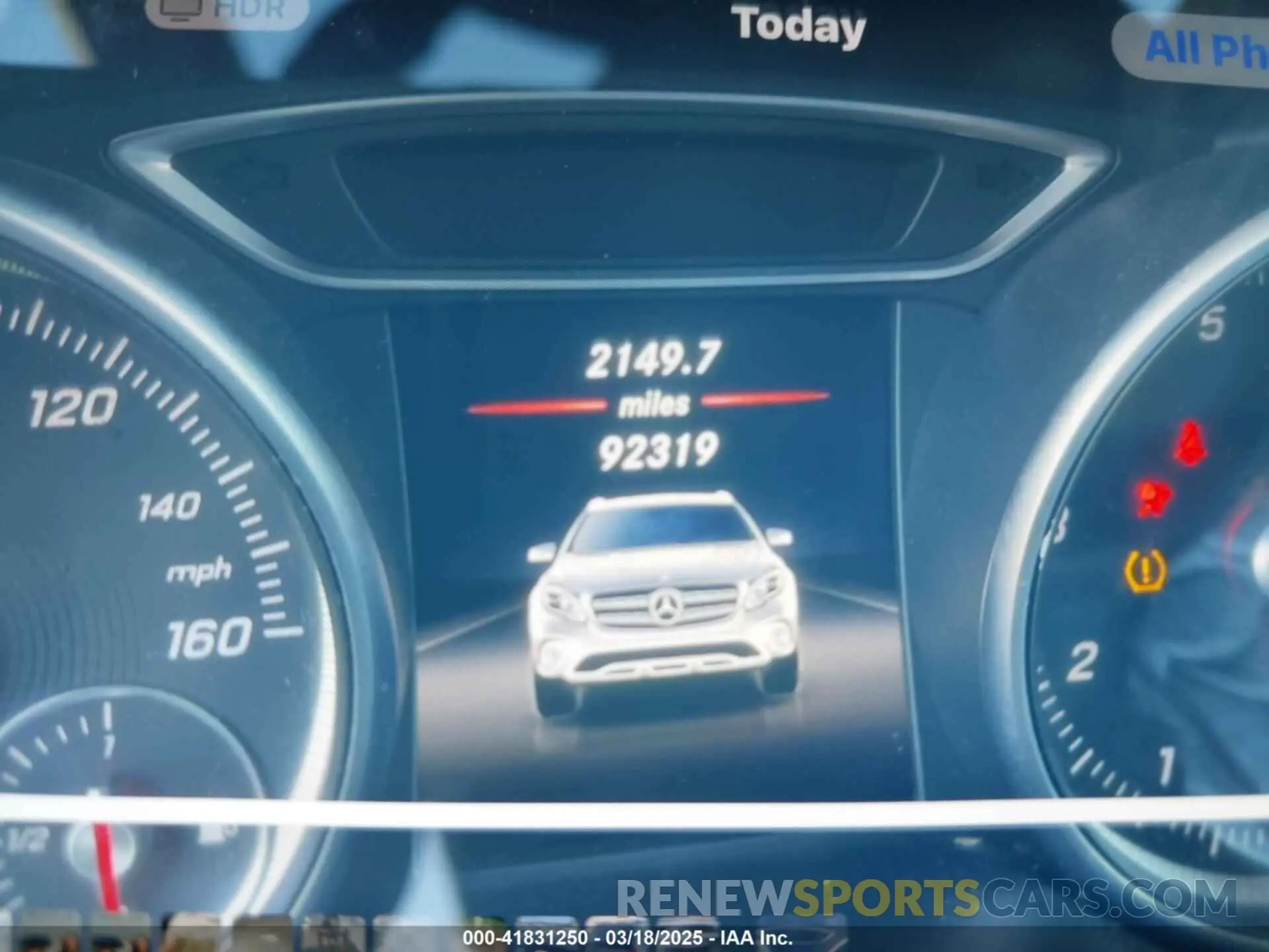 7 Photograph of a damaged car WDCTG4GB9KU013021 MERCEDES-BENZ GLA 250 2019