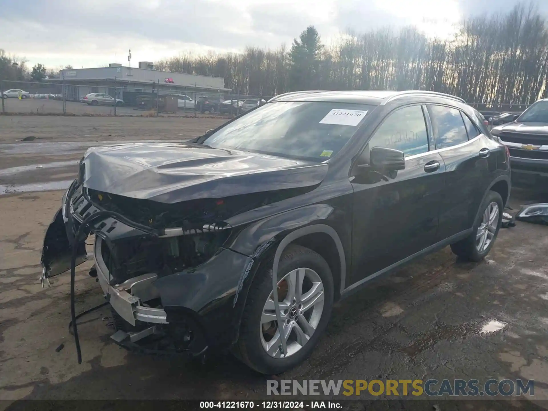 2 Photograph of a damaged car WDCTG4GBXKU011066 MERCEDES-BENZ GLA 250 2019