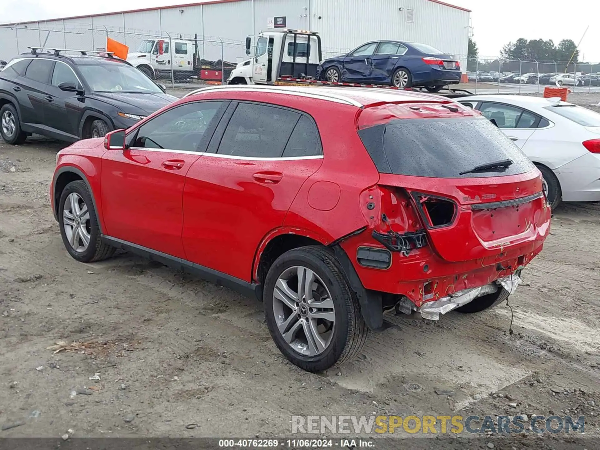 3 Photograph of a damaged car W1NTG4EB3LU029671 MERCEDES-BENZ GLA 250 2020