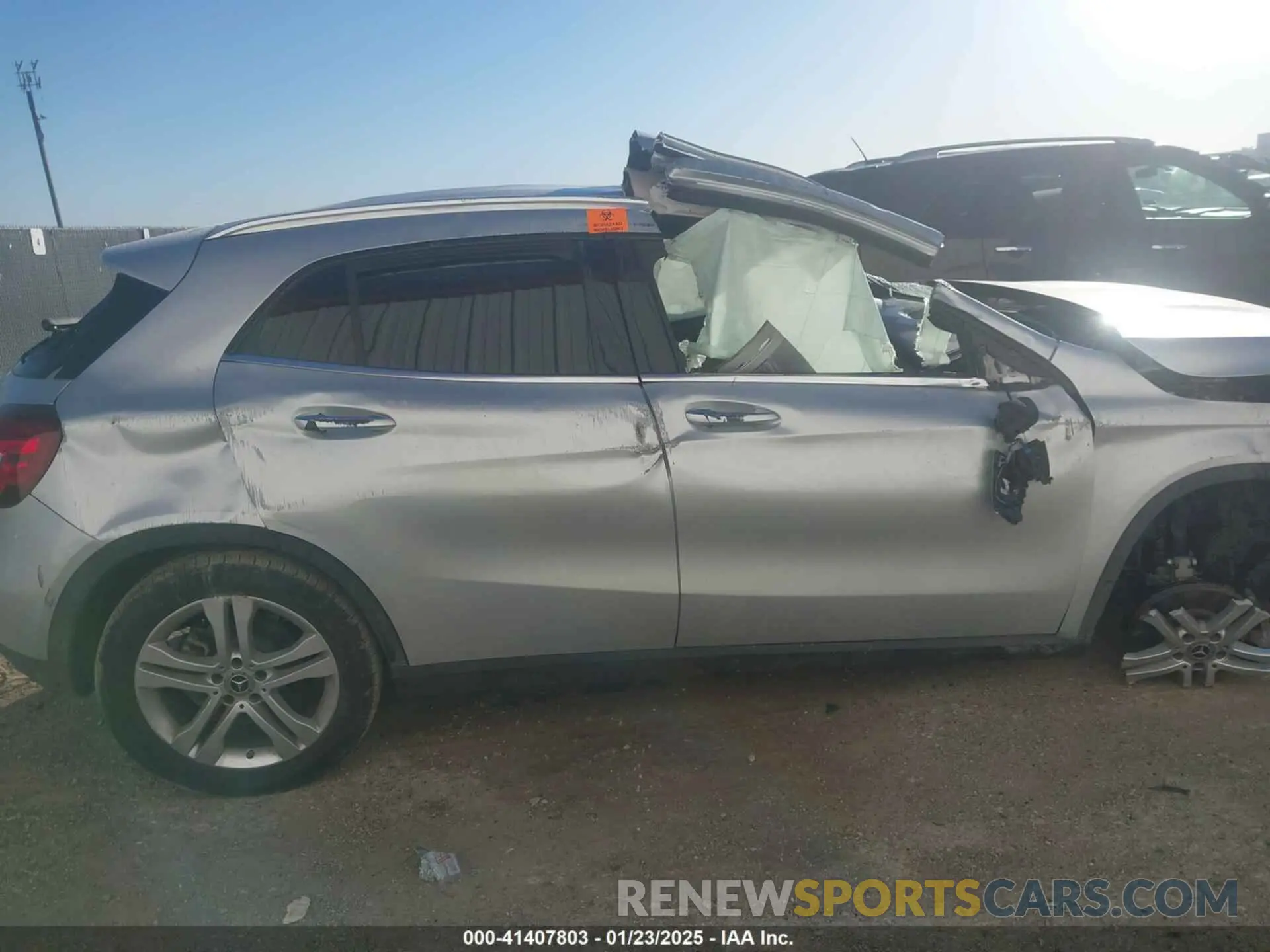 12 Photograph of a damaged car W1NTG4EB3LU040315 MERCEDES-BENZ GLA 250 2020