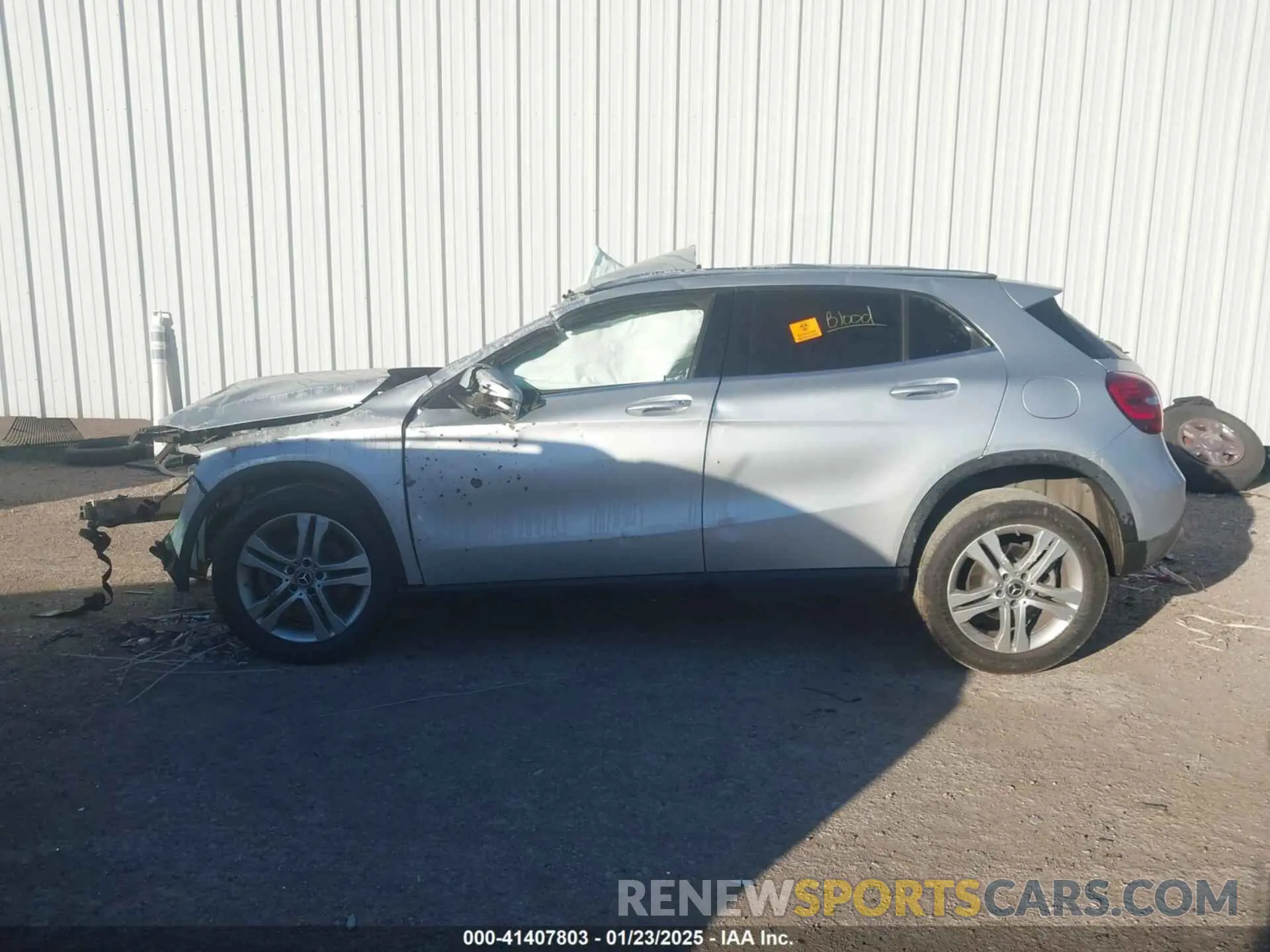13 Photograph of a damaged car W1NTG4EB3LU040315 MERCEDES-BENZ GLA 250 2020
