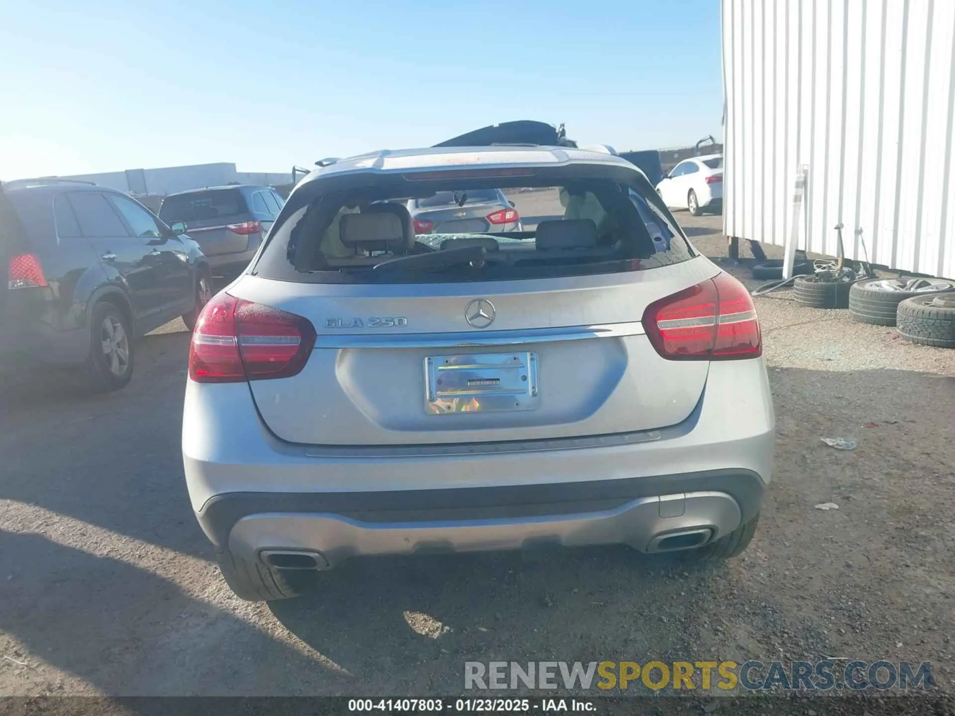 15 Photograph of a damaged car W1NTG4EB3LU040315 MERCEDES-BENZ GLA 250 2020