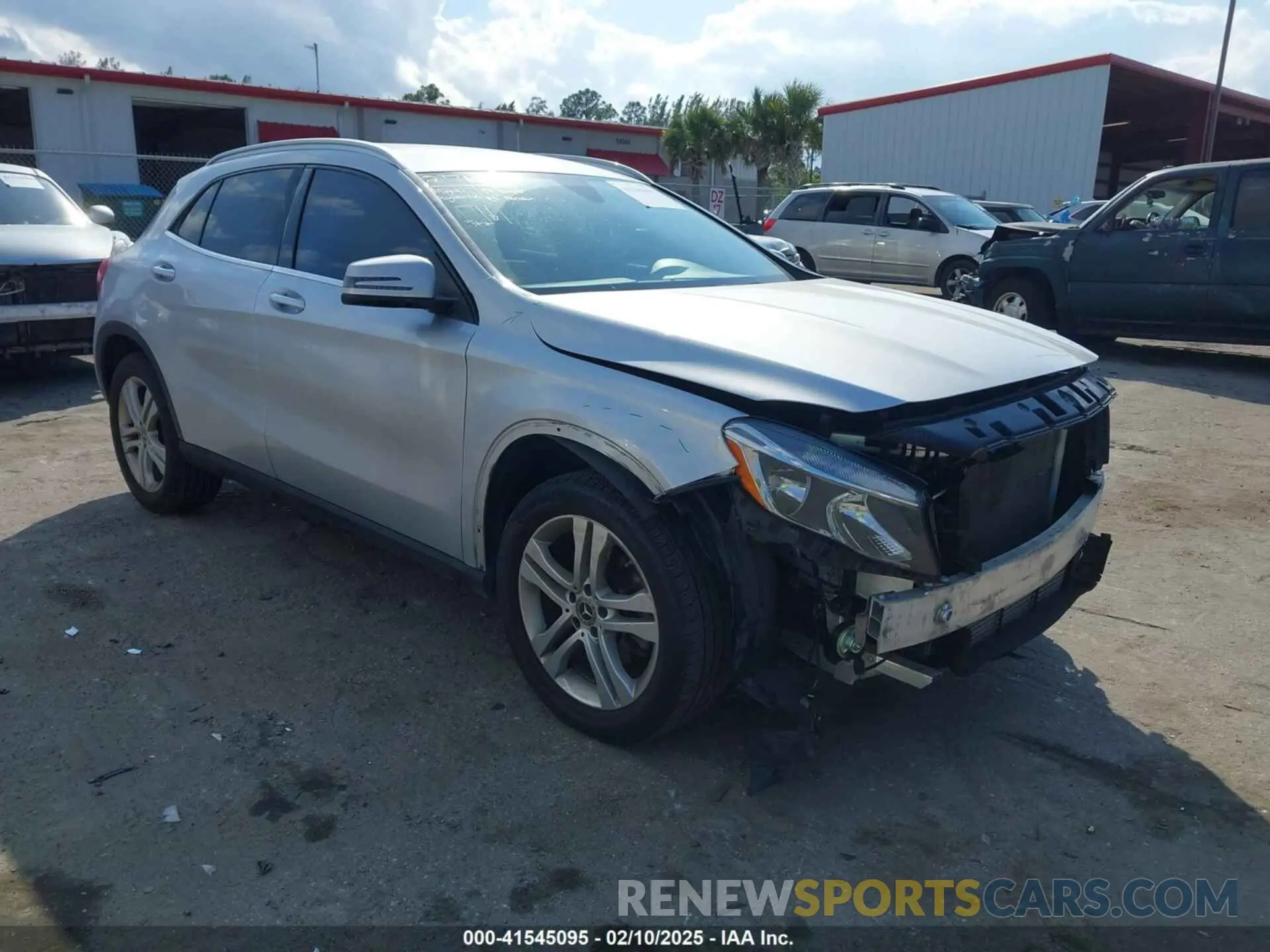 1 Photograph of a damaged car WDCTG4EB1LU028729 MERCEDES-BENZ GLA 250 2020