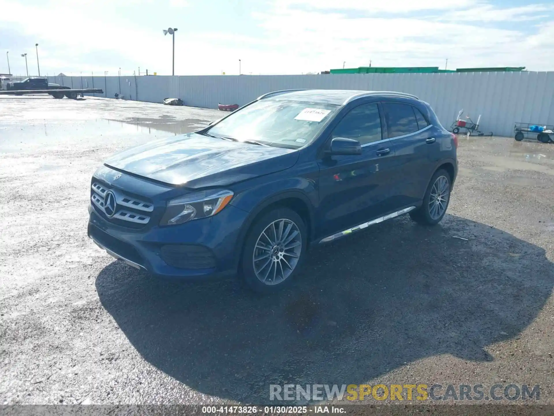 2 Photograph of a damaged car WDCTG4EB5LJ649439 MERCEDES-BENZ GLA 250 2020