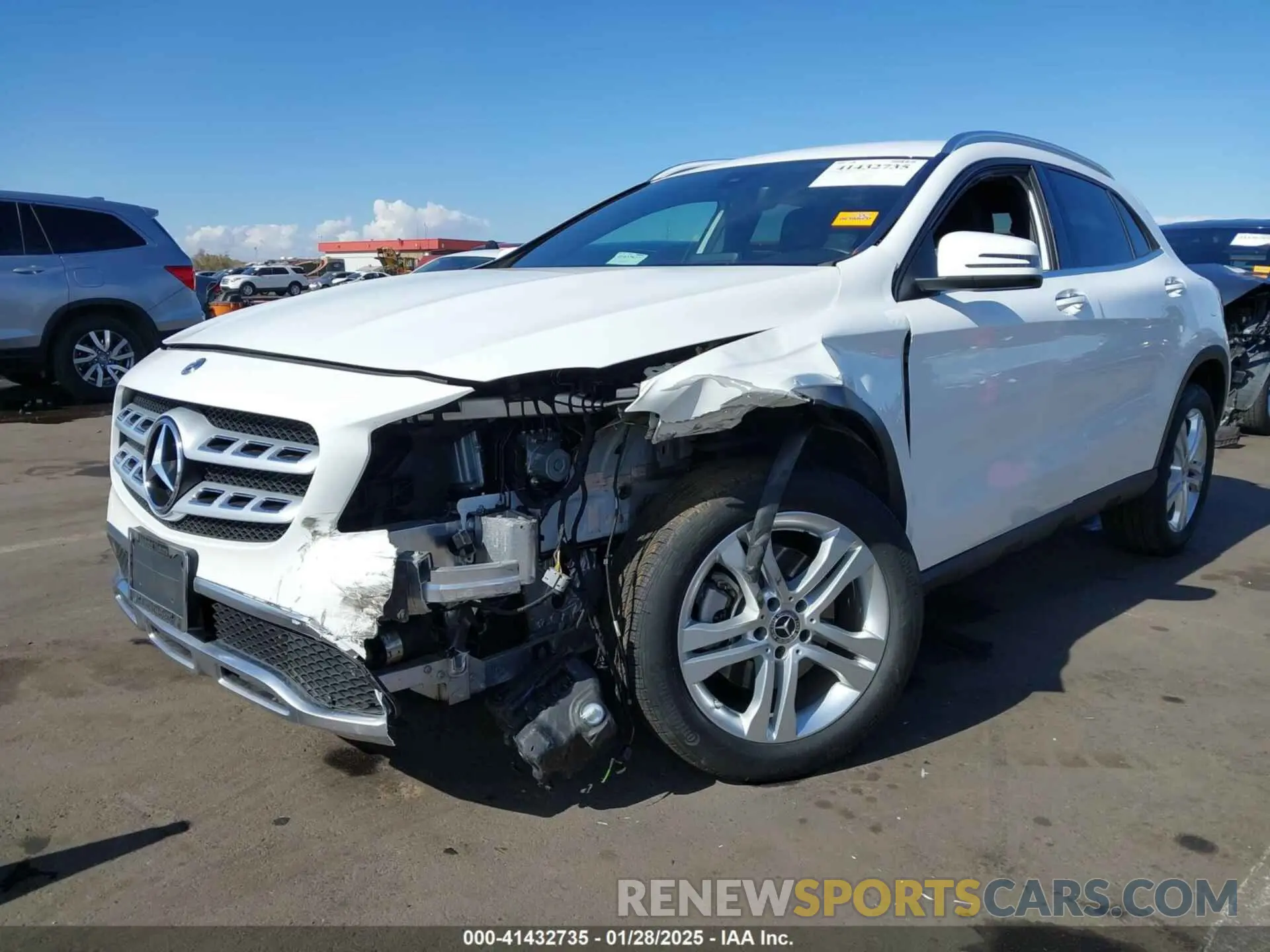 6 Photograph of a damaged car WDCTG4EB5LU023839 MERCEDES-BENZ GLA 250 2020