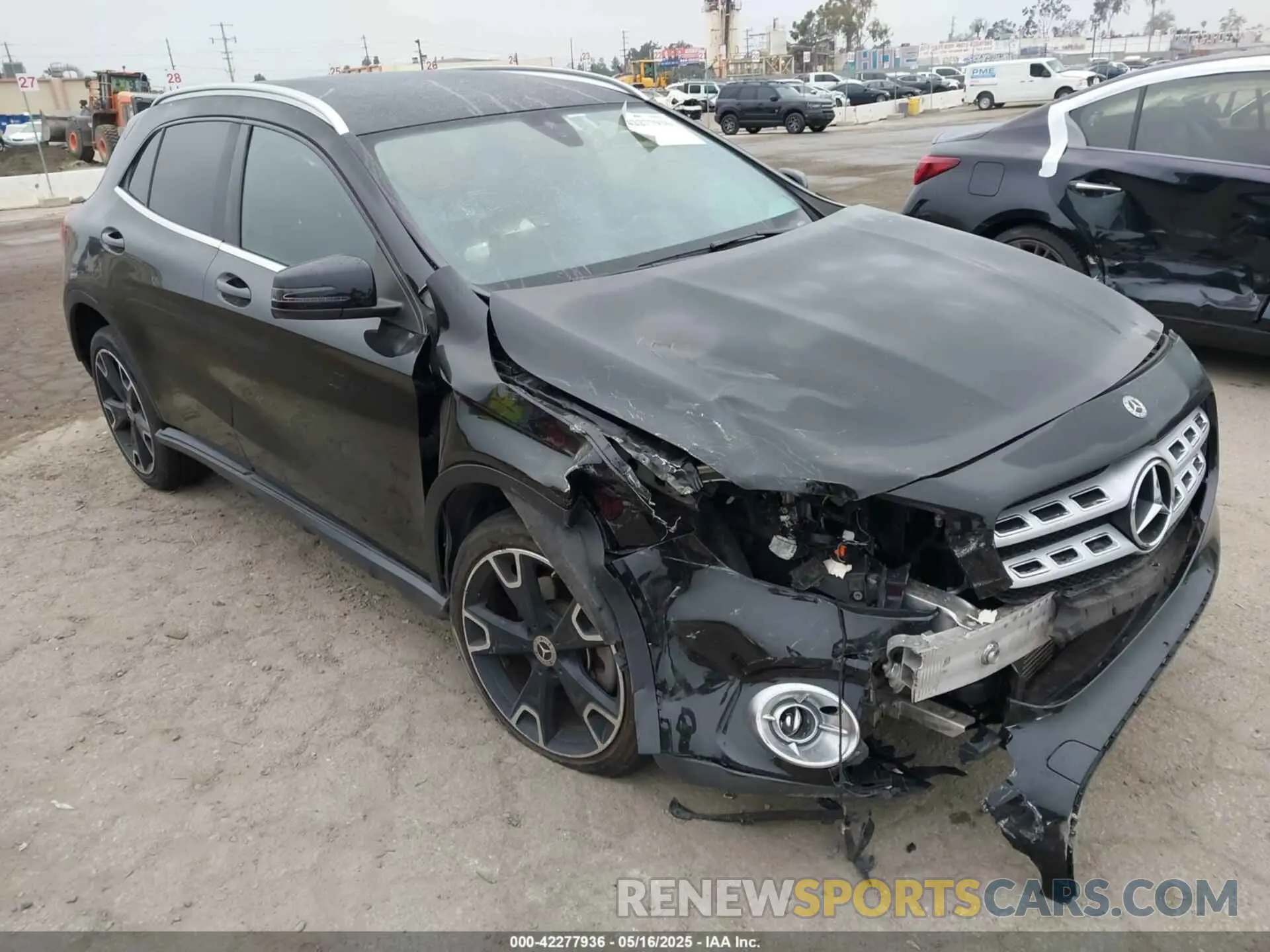 1 Photograph of a damaged car WDCTG4EB7LJ649622 MERCEDES-BENZ GLA 250 2020