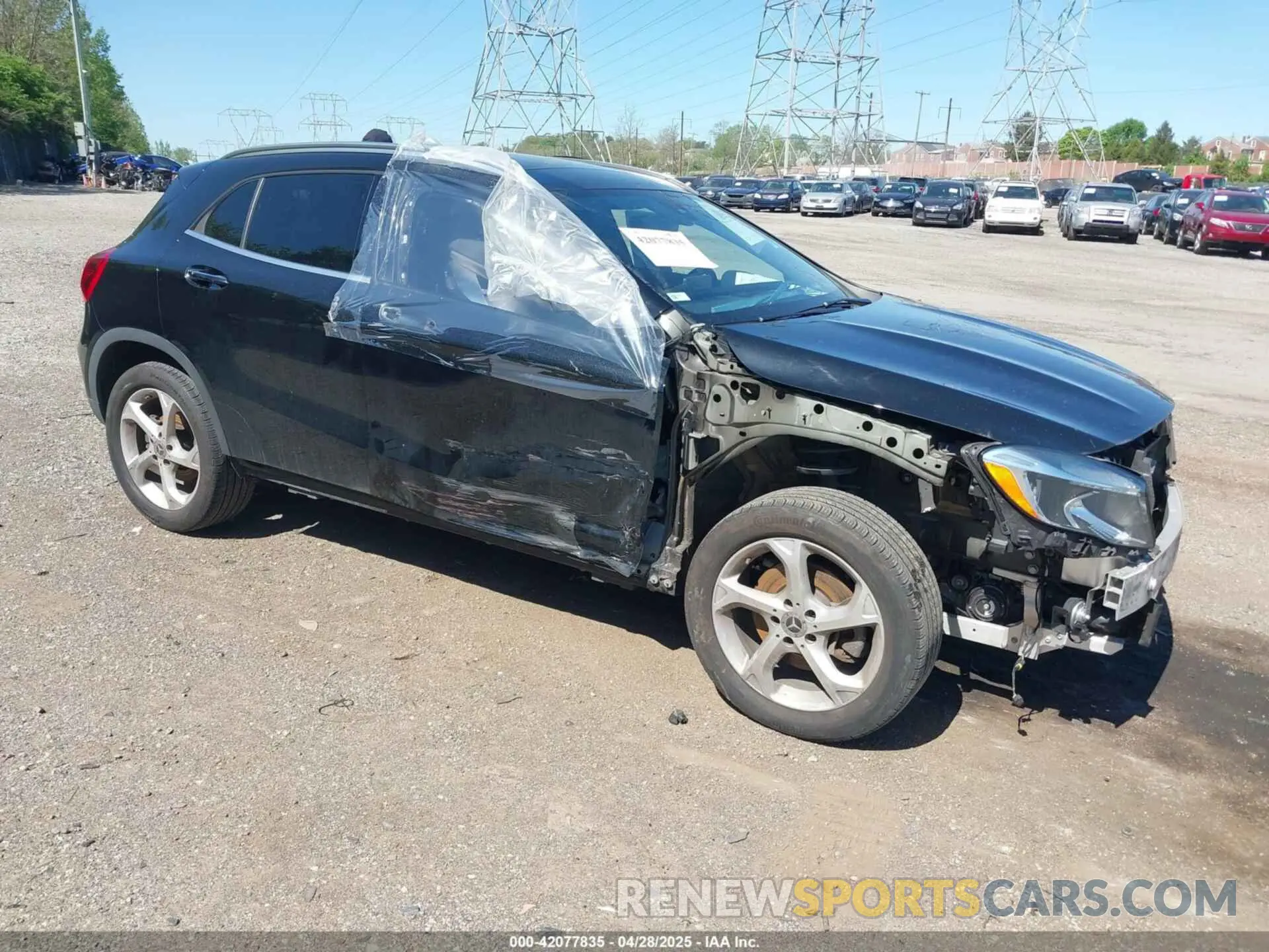1 Photograph of a damaged car WDCTG4GB3LU025702 MERCEDES-BENZ GLA 250 2020