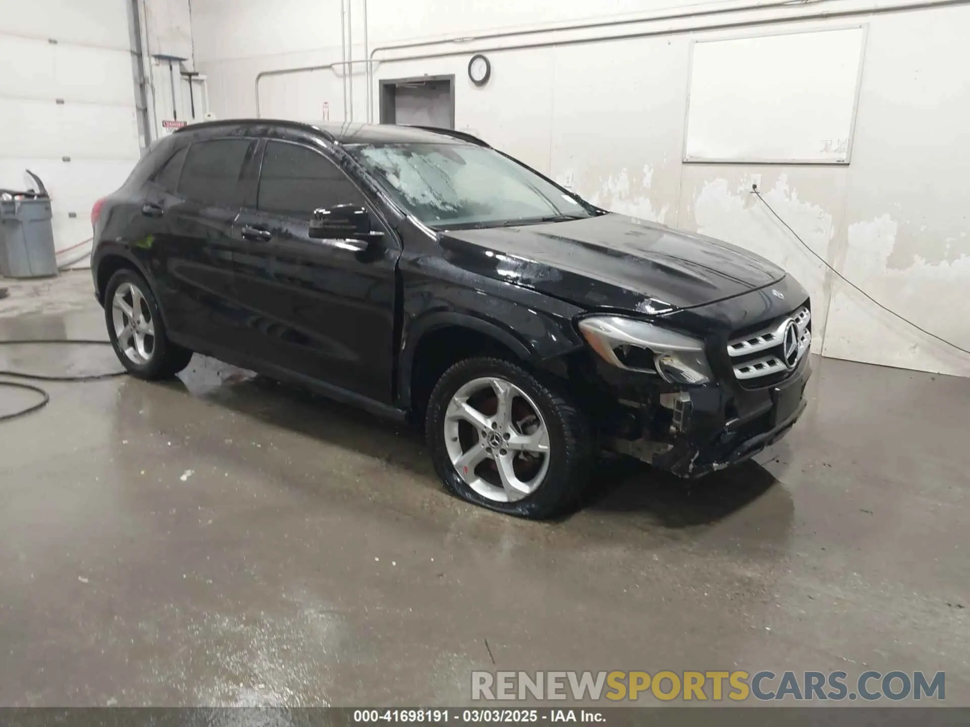 1 Photograph of a damaged car WDCTG4GB3LU027403 MERCEDES-BENZ GLA 250 2020