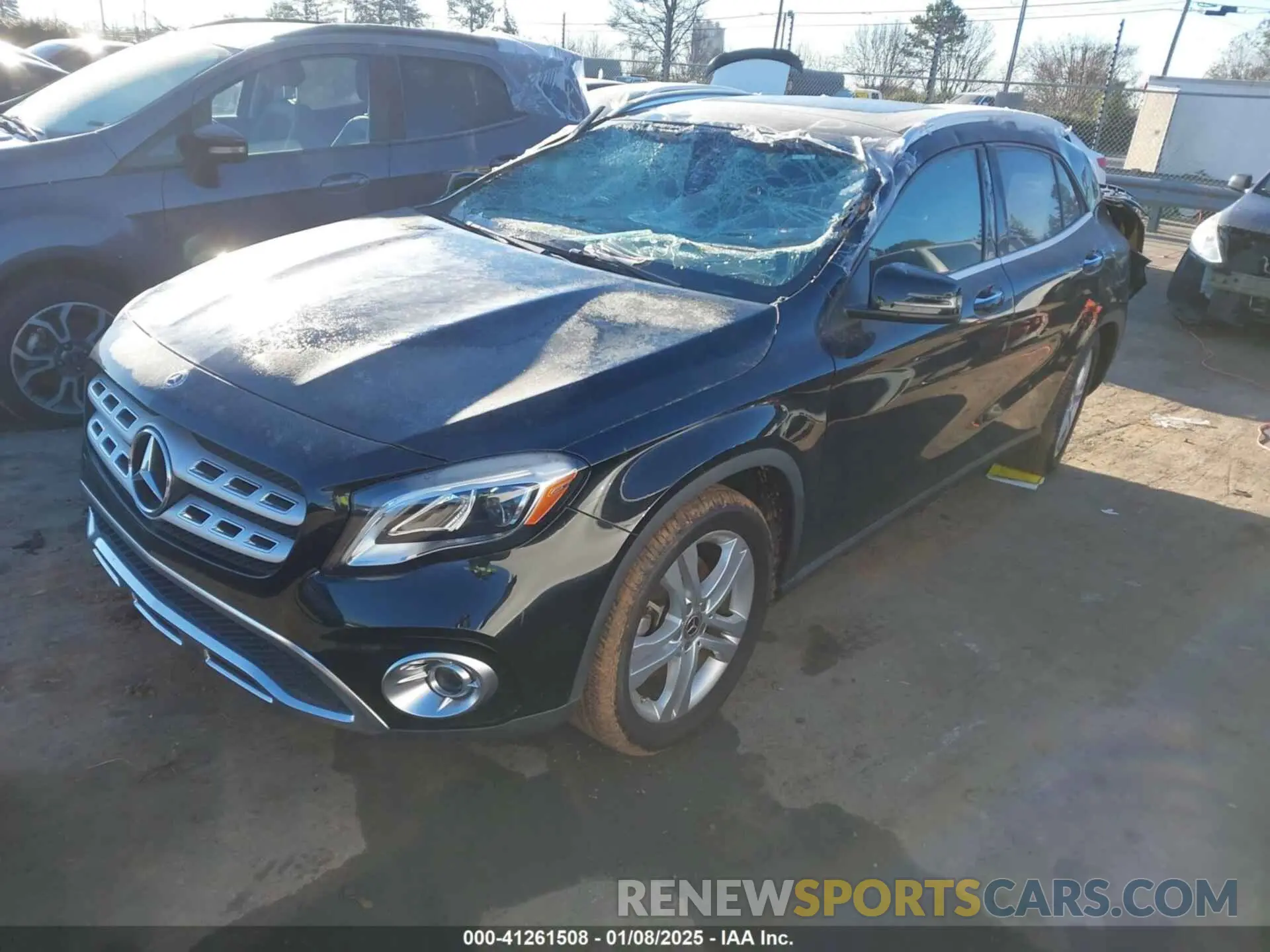 2 Photograph of a damaged car WDCTG4GB5LU027676 MERCEDES-BENZ GLA 250 2020