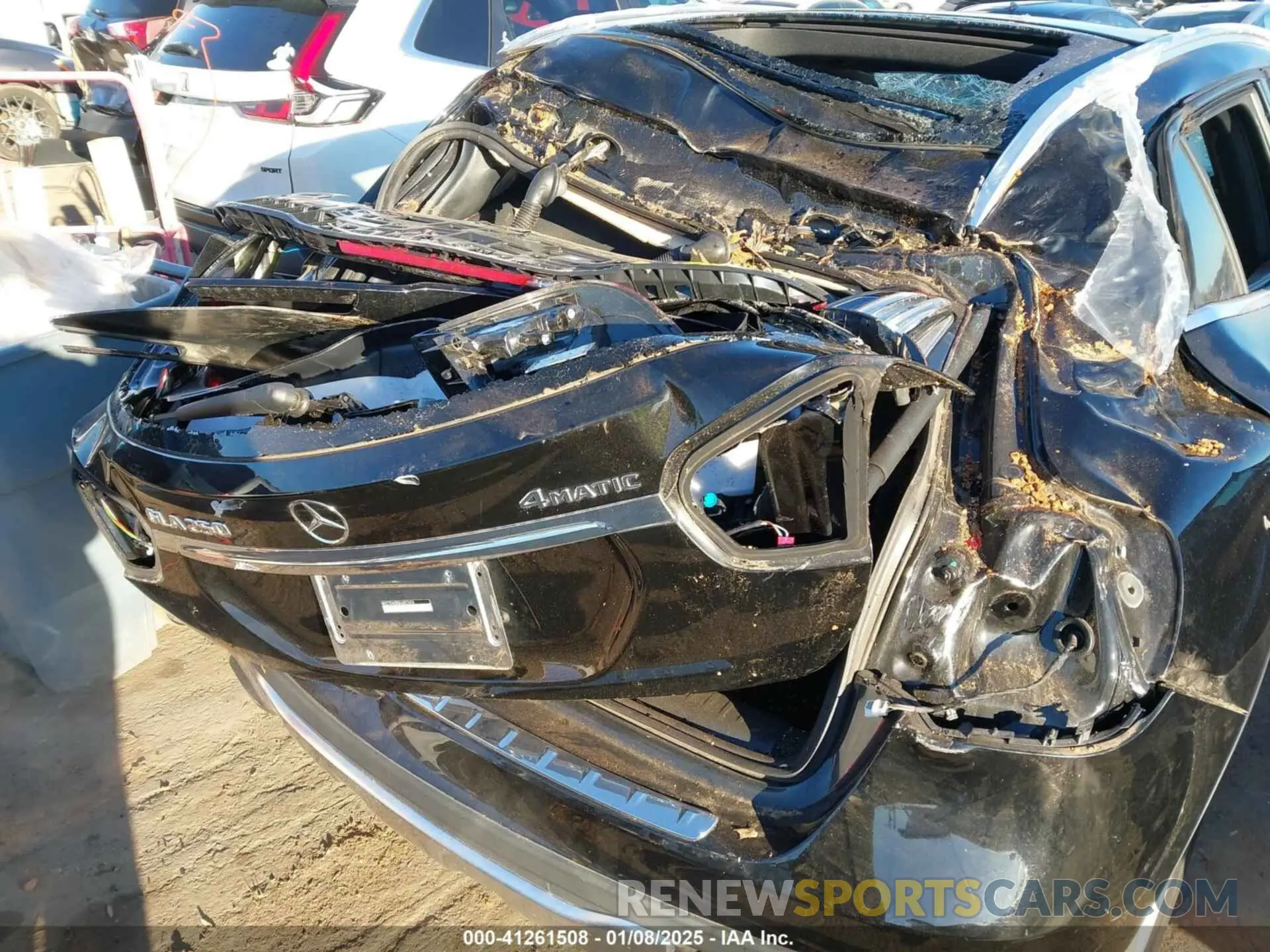 6 Photograph of a damaged car WDCTG4GB5LU027676 MERCEDES-BENZ GLA 250 2020