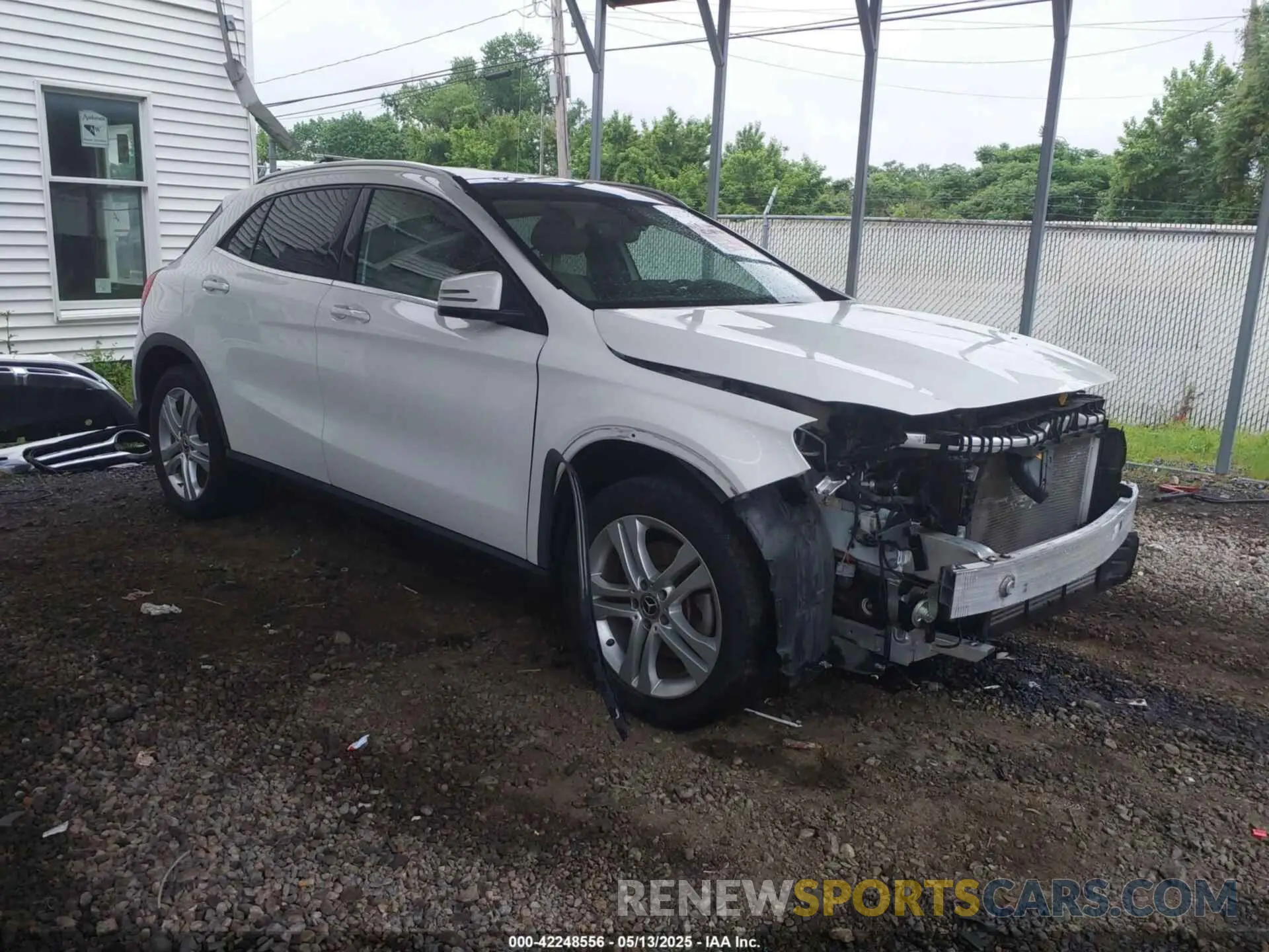 1 Photograph of a damaged car WDCTG4GB8LU026361 MERCEDES-BENZ GLA 250 2020