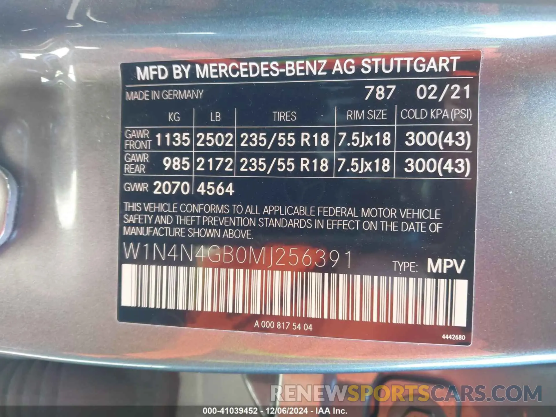 9 Photograph of a damaged car W1N4N4GB0MJ256391 MERCEDES-BENZ GLA 250 2021