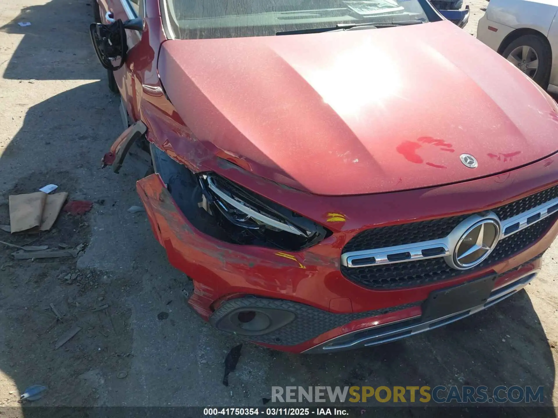 6 Photograph of a damaged car W1N4N4GB2MJ209699 MERCEDES-BENZ GLA 250 2021