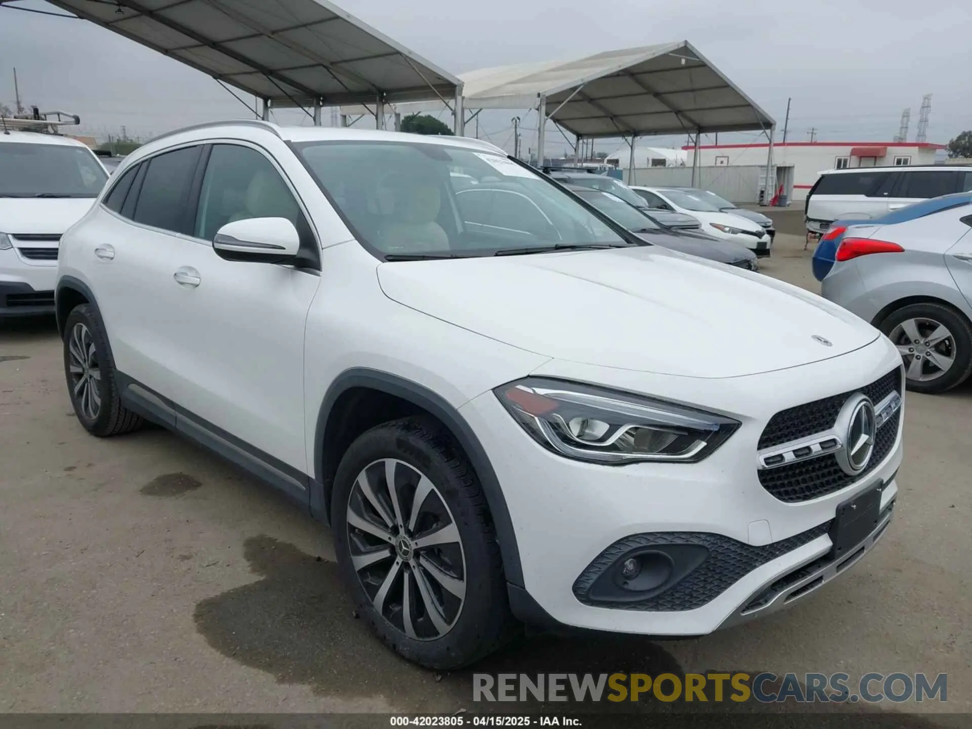 1 Photograph of a damaged car W1N4N4GB2MJ215938 MERCEDES-BENZ GLA 250 2021