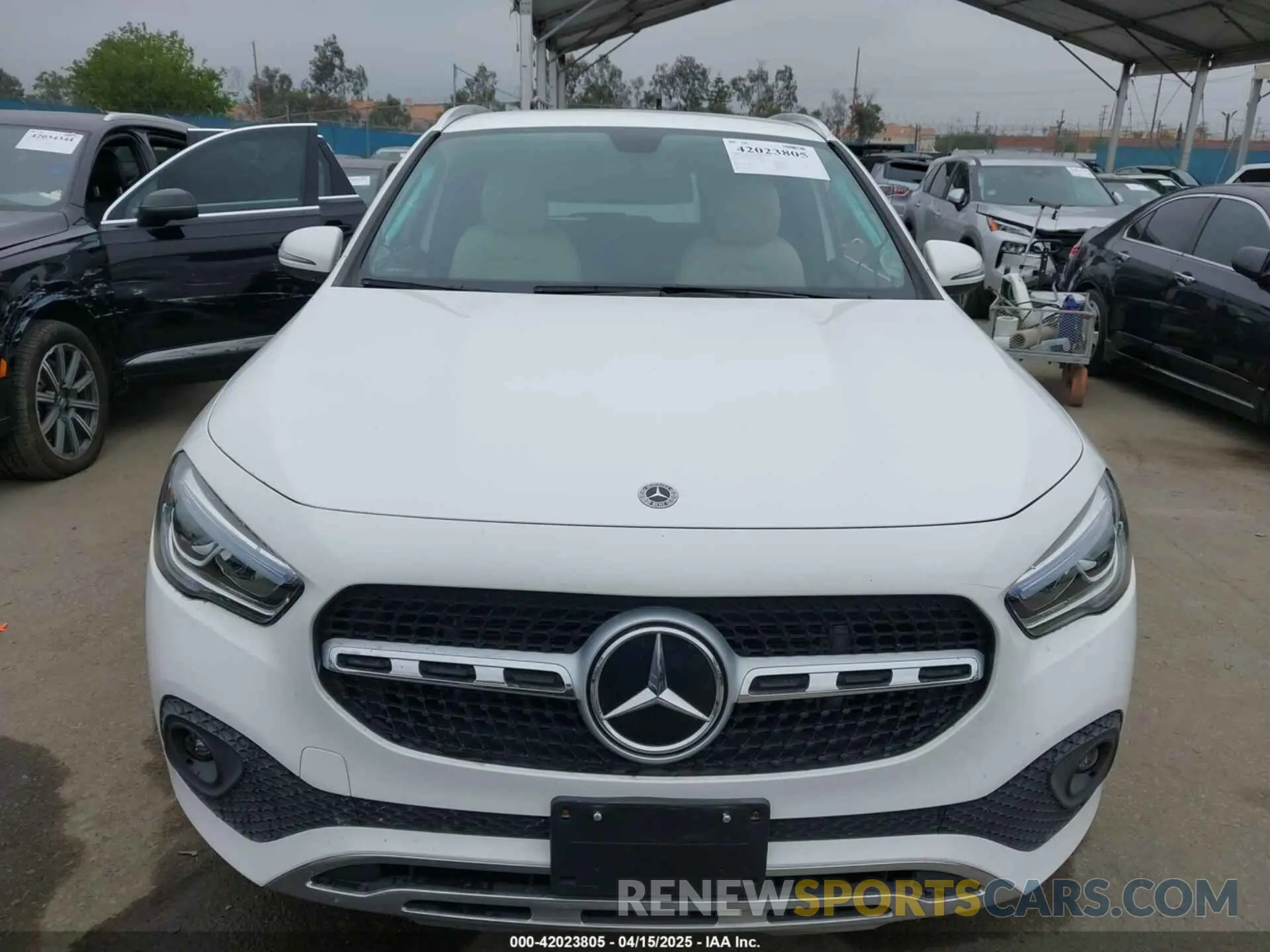 6 Photograph of a damaged car W1N4N4GB2MJ215938 MERCEDES-BENZ GLA 250 2021
