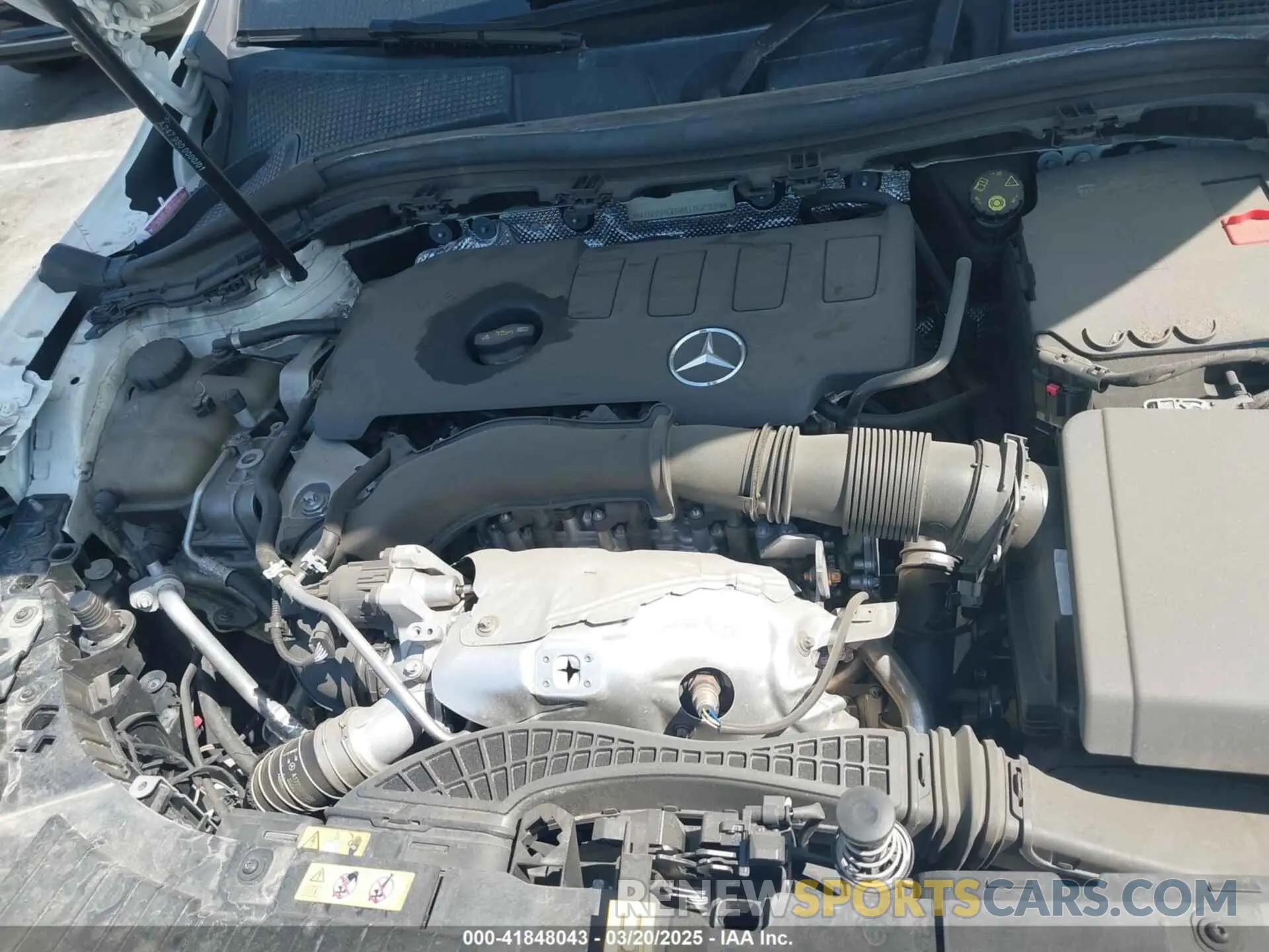 10 Photograph of a damaged car W1N4N4GB4MJ167939 MERCEDES-BENZ GLA 250 2021