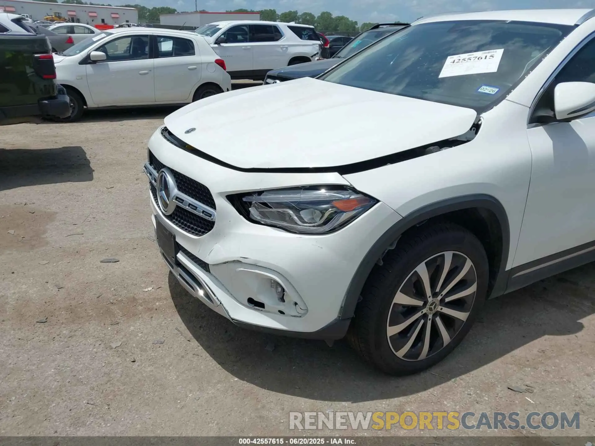 6 Photograph of a damaged car W1N4N4GB8MJ256638 MERCEDES-BENZ GLA 250 2021