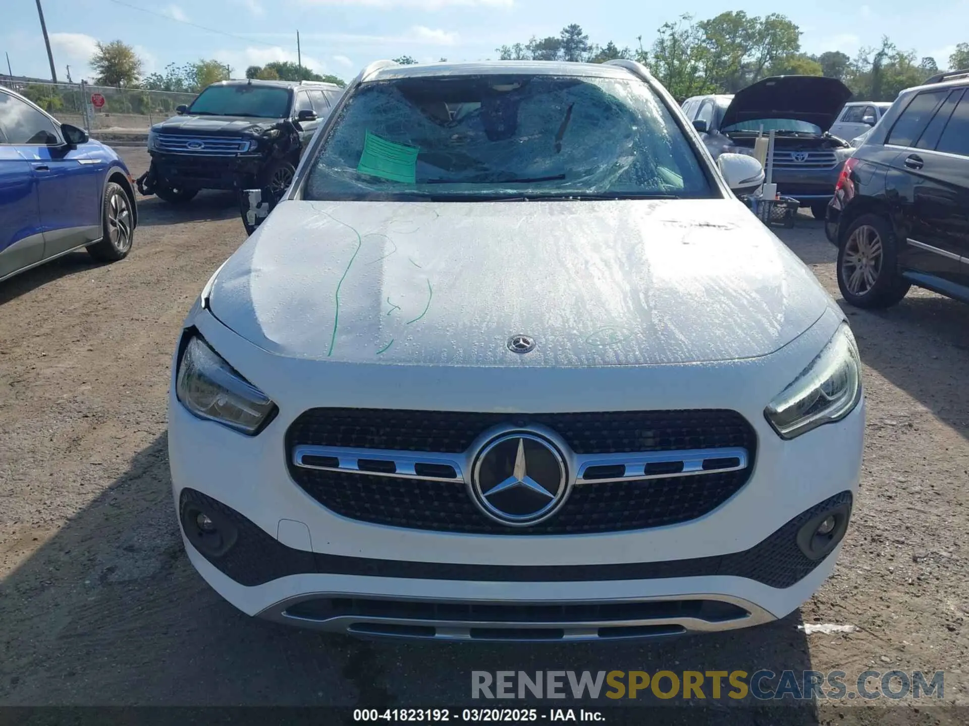 13 Photograph of a damaged car W1N4N4HB0MJ112144 MERCEDES-BENZ GLA 250 2021