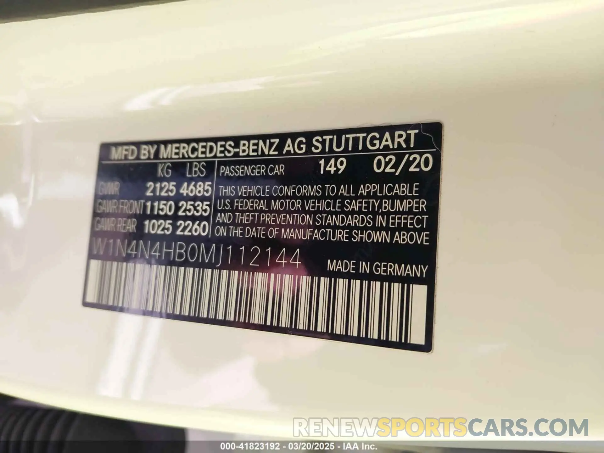 9 Photograph of a damaged car W1N4N4HB0MJ112144 MERCEDES-BENZ GLA 250 2021