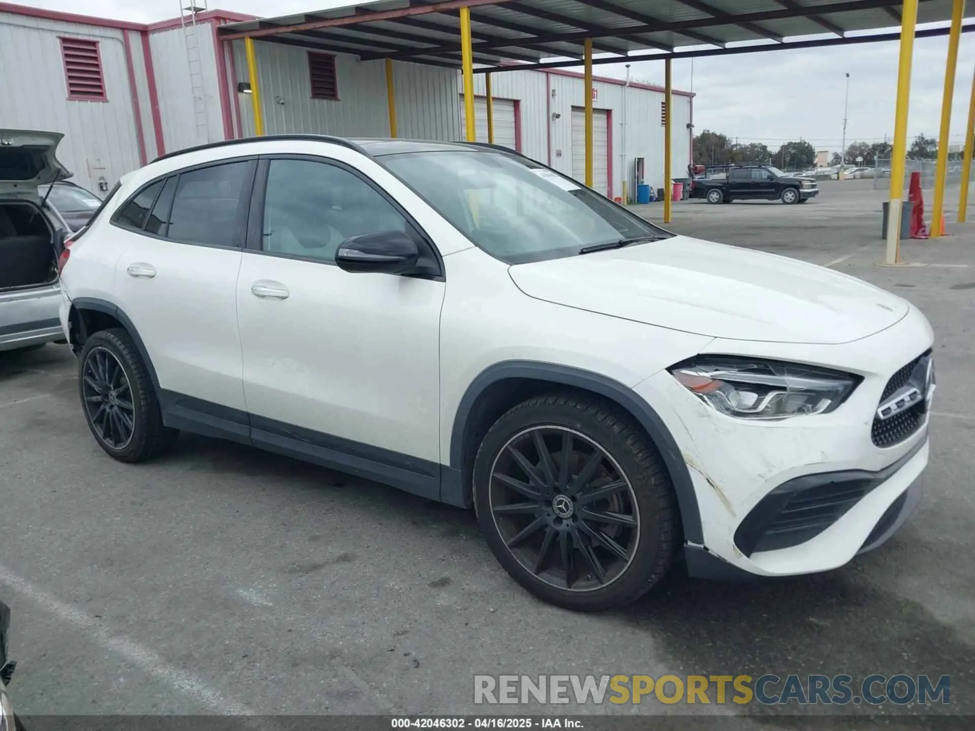 13 Photograph of a damaged car W1N4N4HB0MJ189435 MERCEDES-BENZ GLA 250 2021