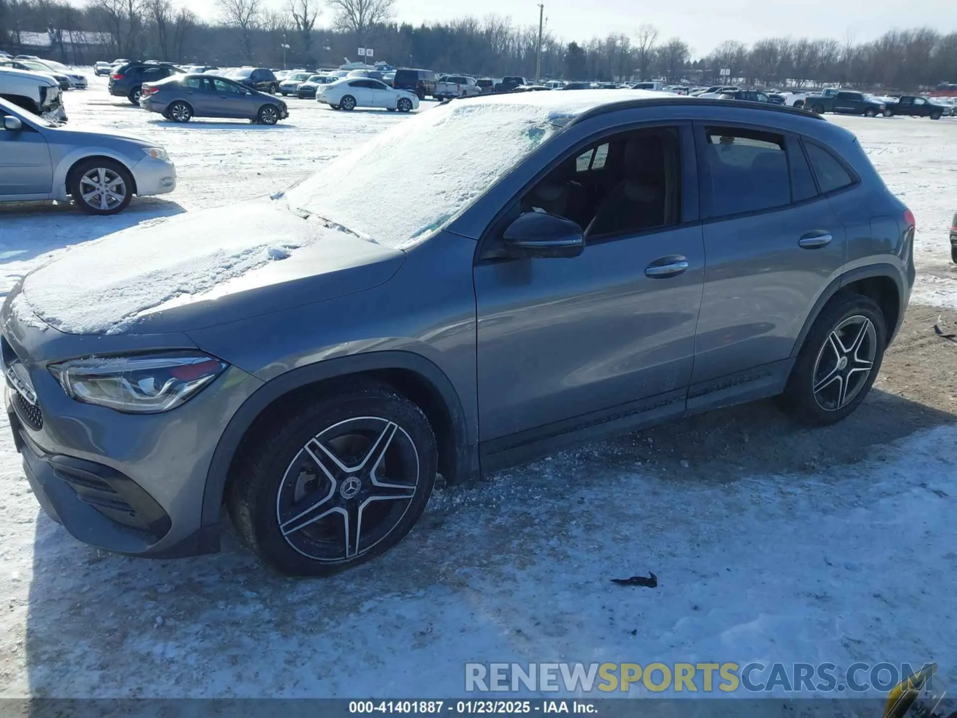 2 Photograph of a damaged car W1N4N4HB0MJ254008 MERCEDES-BENZ GLA 250 2021