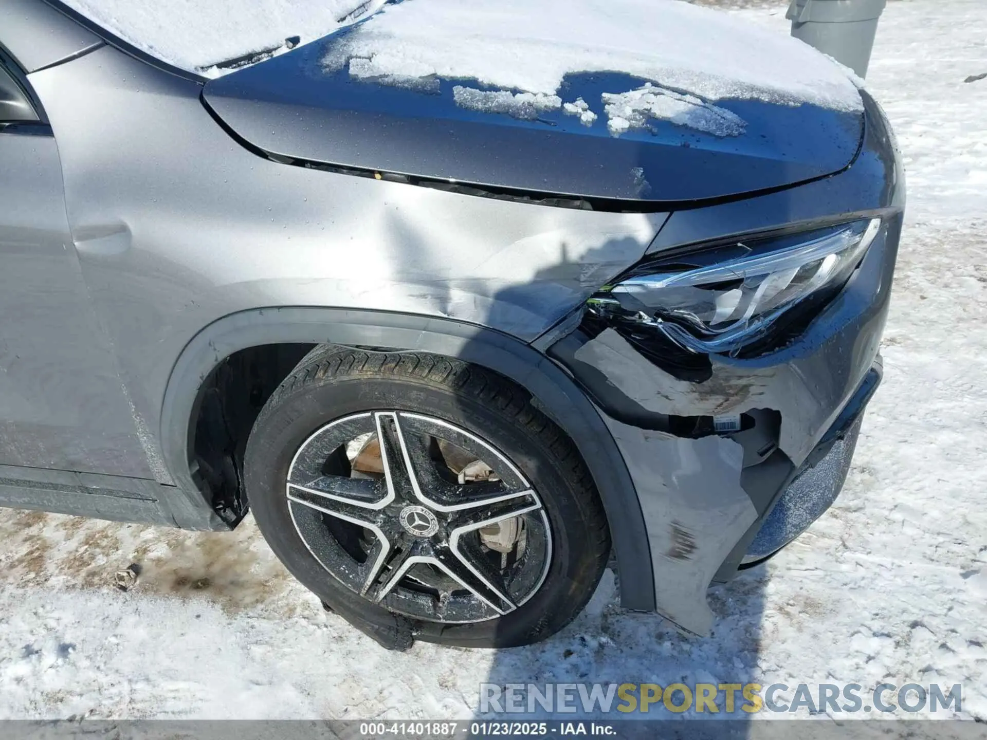 6 Photograph of a damaged car W1N4N4HB0MJ254008 MERCEDES-BENZ GLA 250 2021