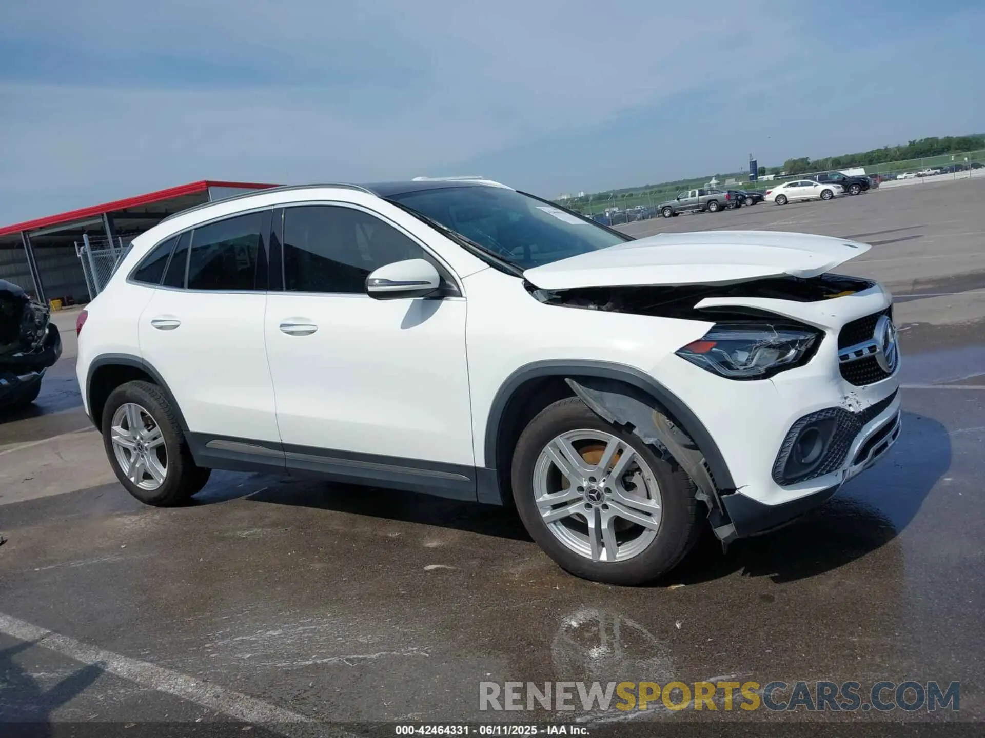 13 Photograph of a damaged car W1N4N4HB1MJ263039 MERCEDES-BENZ GLA 250 2021