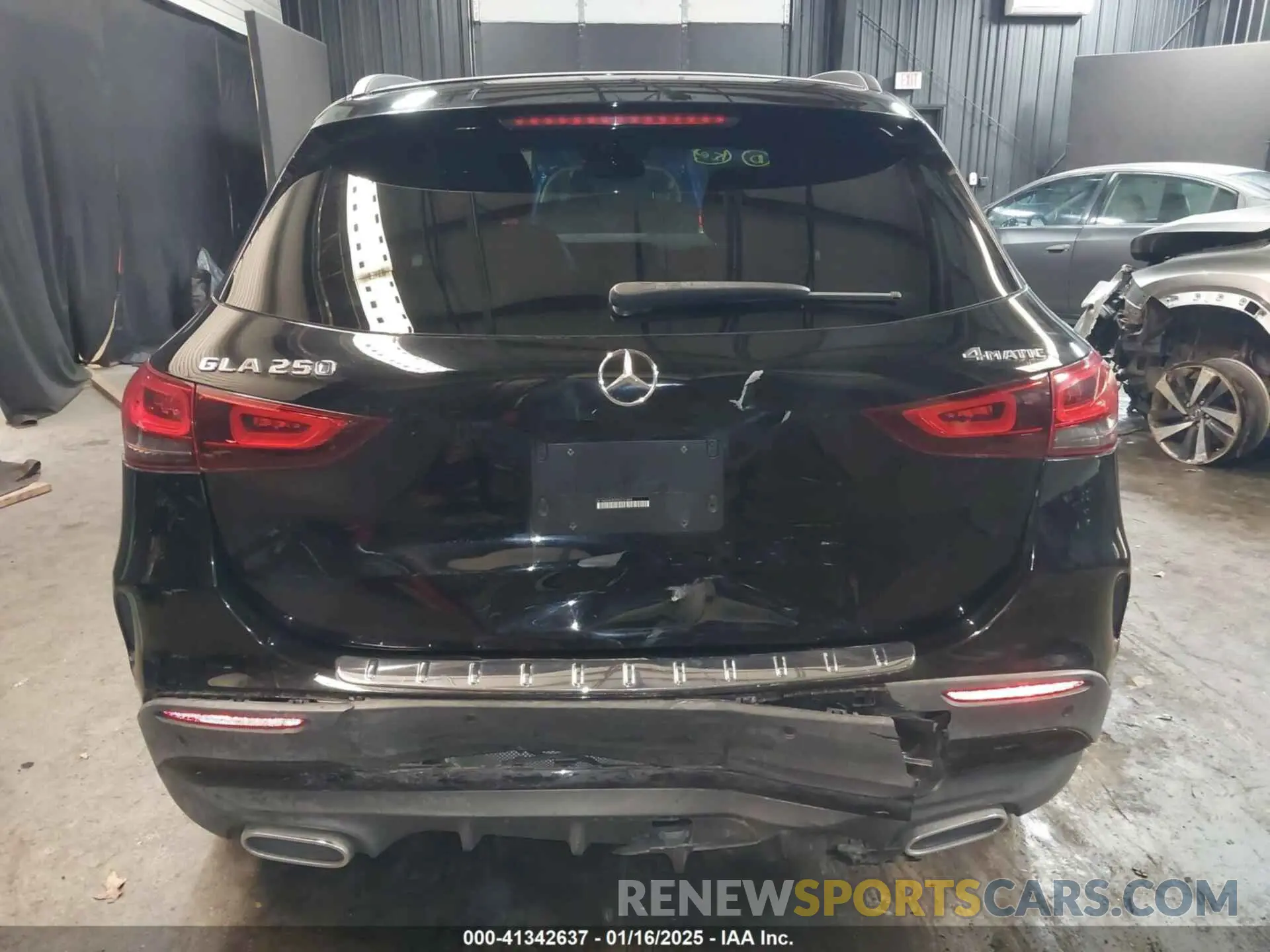 6 Photograph of a damaged car W1N4N4HB2MJ237484 MERCEDES-BENZ GLA 250 2021