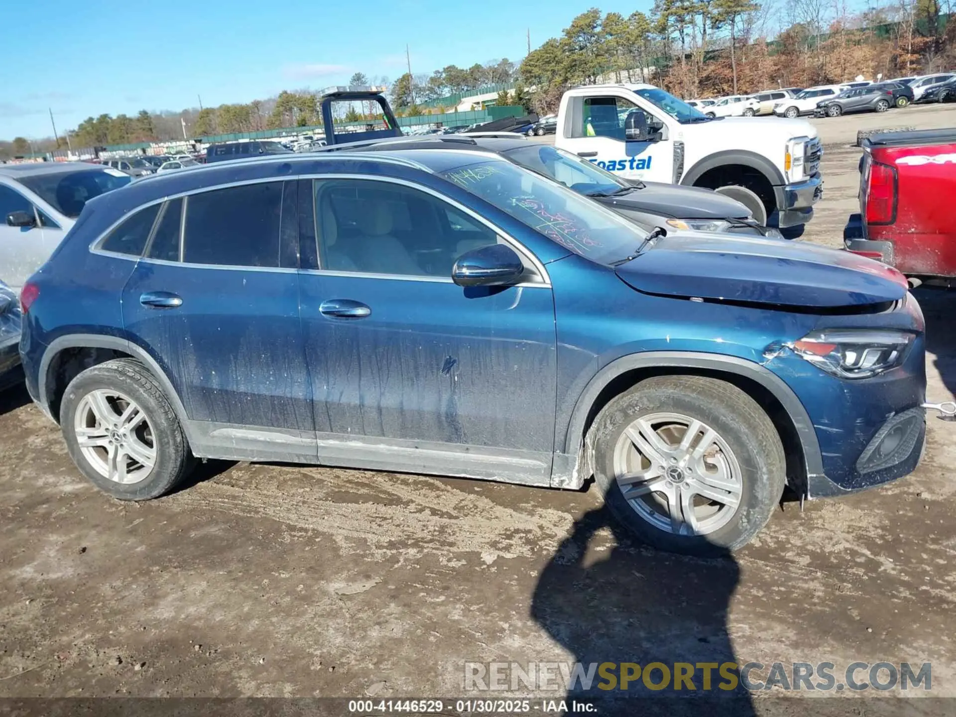 13 Photograph of a damaged car W1N4N4HB2MJ277211 MERCEDES-BENZ GLA 250 2021