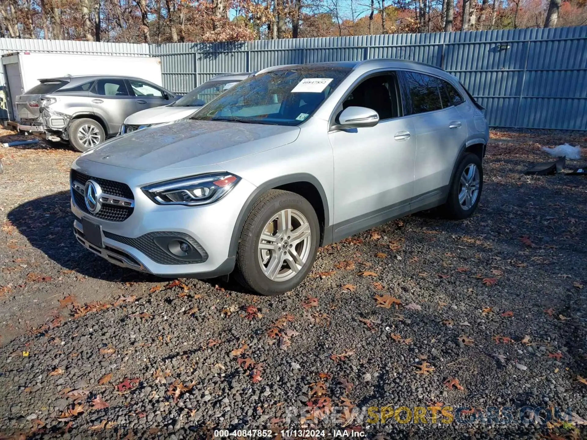 2 Photograph of a damaged car W1N4N4HB3MJ269487 MERCEDES-BENZ GLA 250 2021