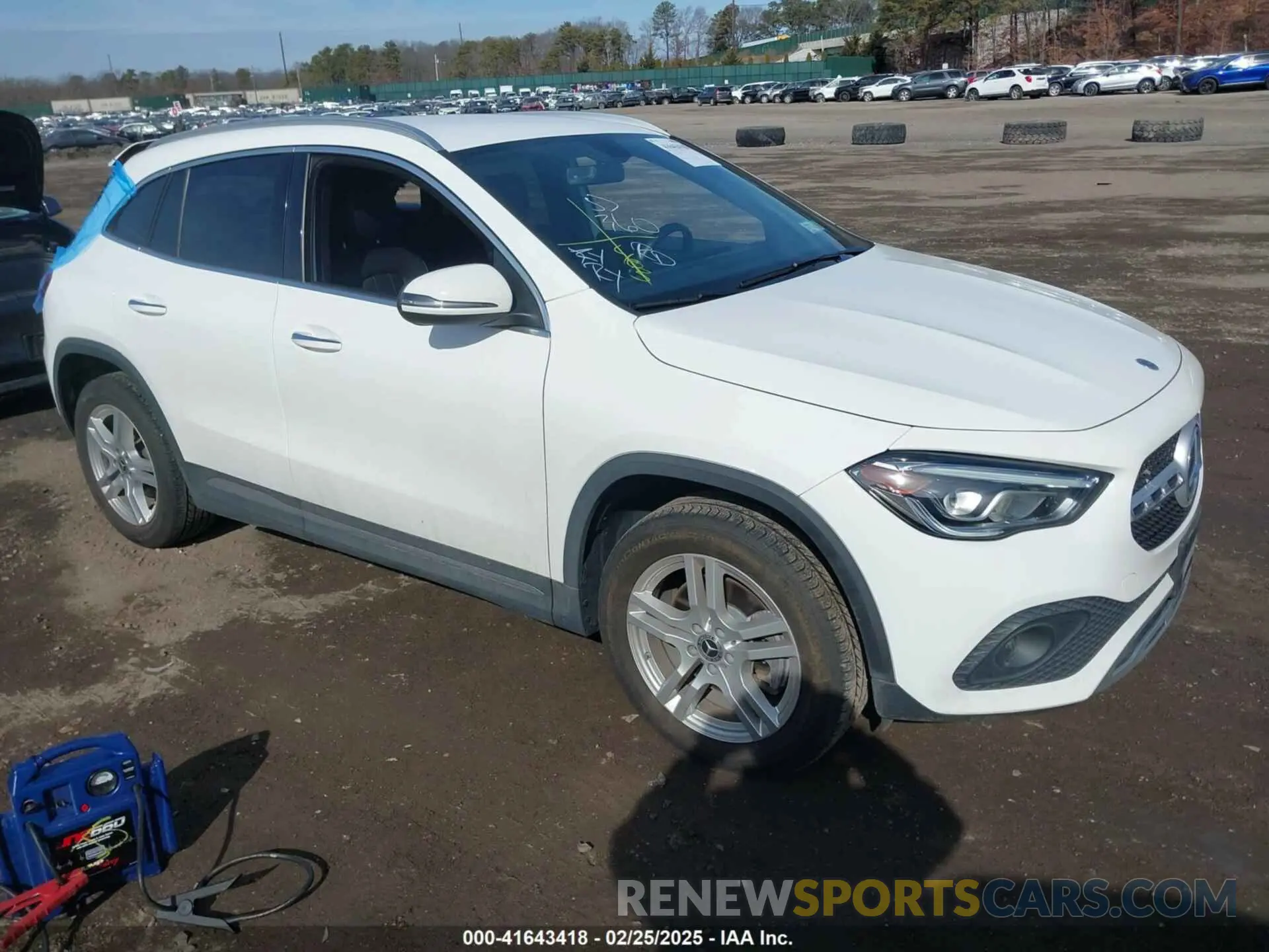 1 Photograph of a damaged car W1N4N4HB4MJ248695 MERCEDES-BENZ GLA 250 2021