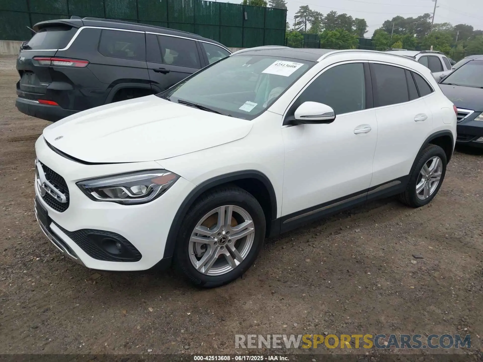 2 Photograph of a damaged car W1N4N4HB4MJ265366 MERCEDES-BENZ GLA 250 2021