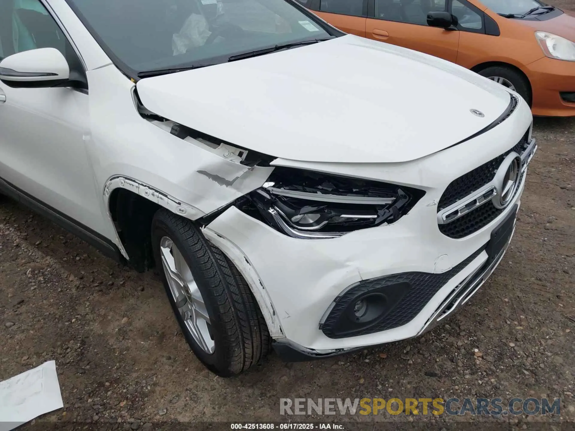 6 Photograph of a damaged car W1N4N4HB4MJ265366 MERCEDES-BENZ GLA 250 2021