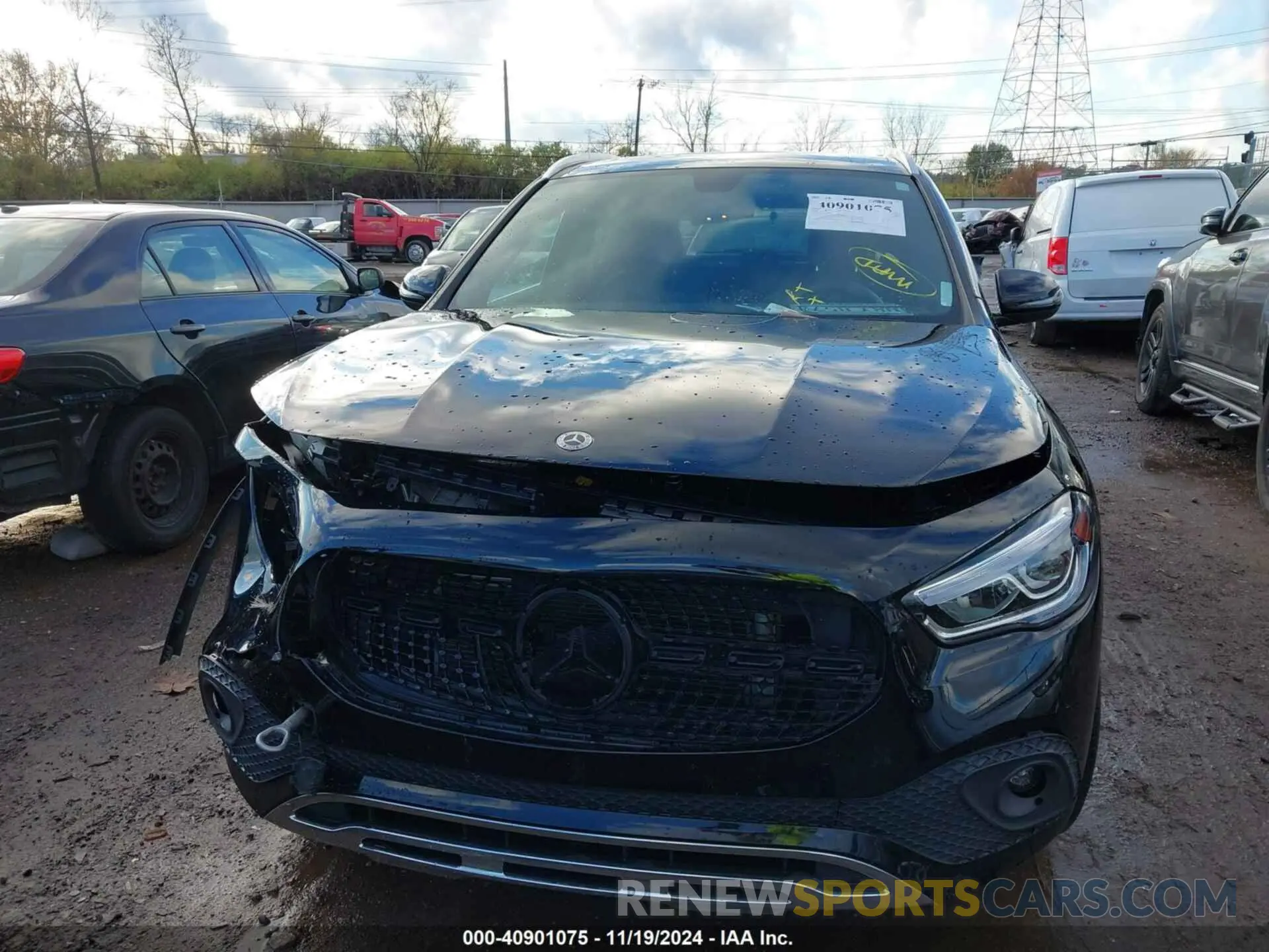 12 Photograph of a damaged car W1N4N4HB5MJ195988 MERCEDES-BENZ GLA 250 2021