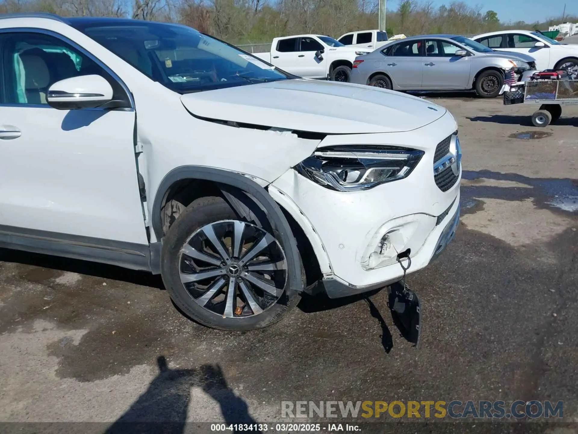 6 Photograph of a damaged car W1N4N4HB6MJ208540 MERCEDES-BENZ GLA 250 2021