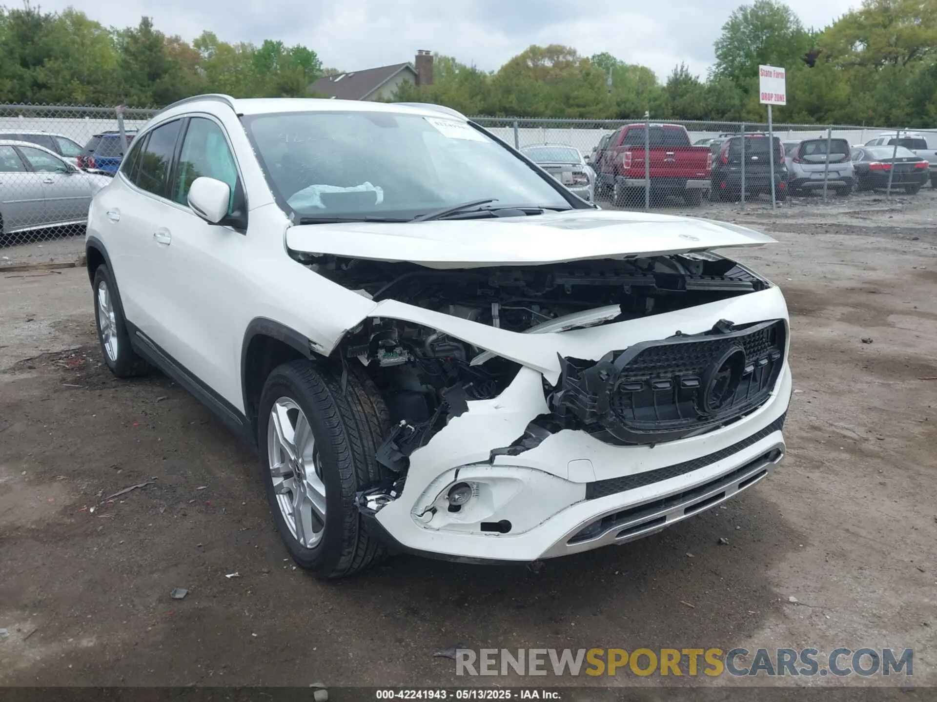 6 Photograph of a damaged car W1N4N4HB9MJ247784 MERCEDES-BENZ GLA 250 2021