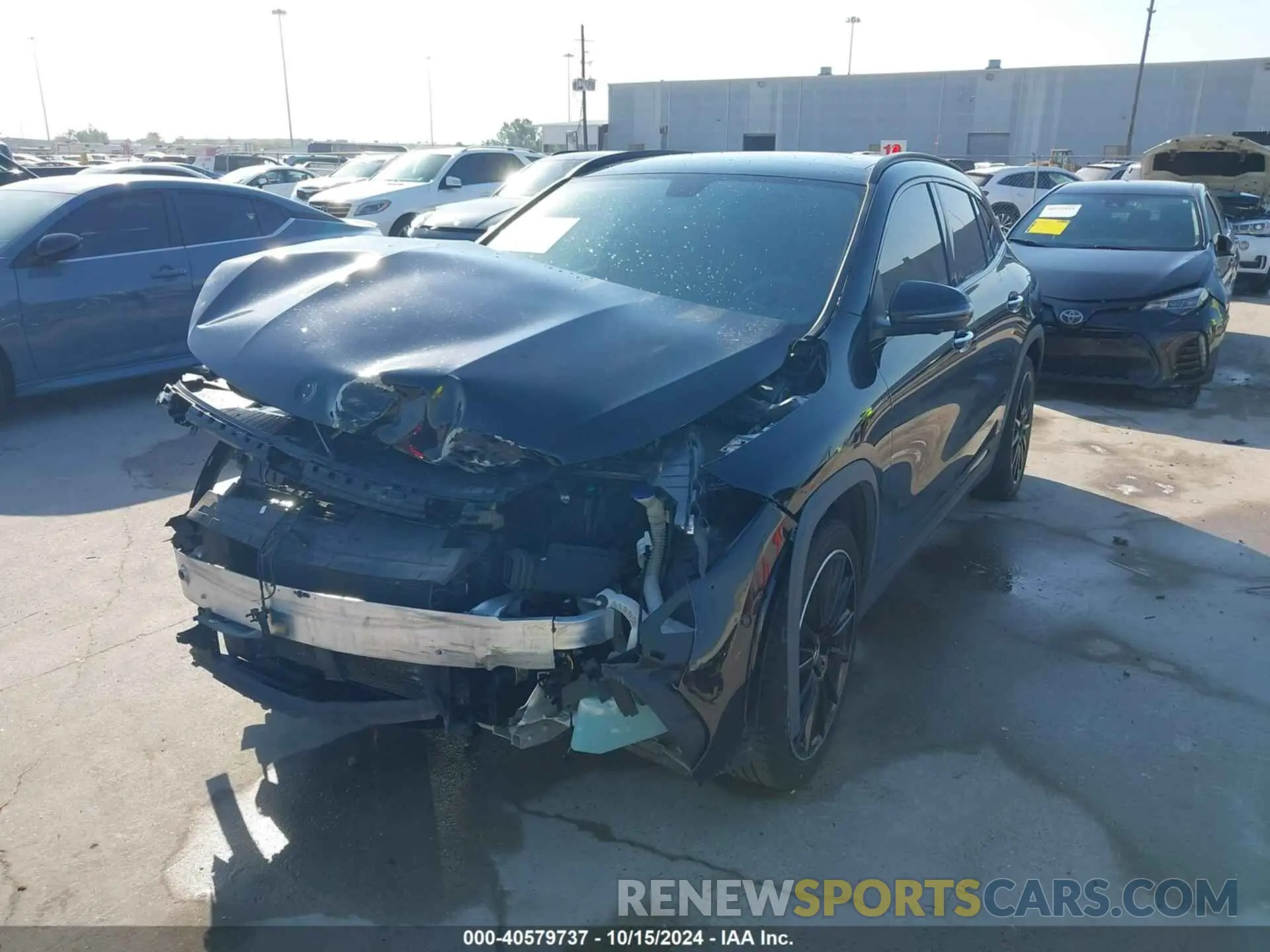 2 Photograph of a damaged car W1N4N4GBXNJ408582 MERCEDES-BENZ GLA 250 2022