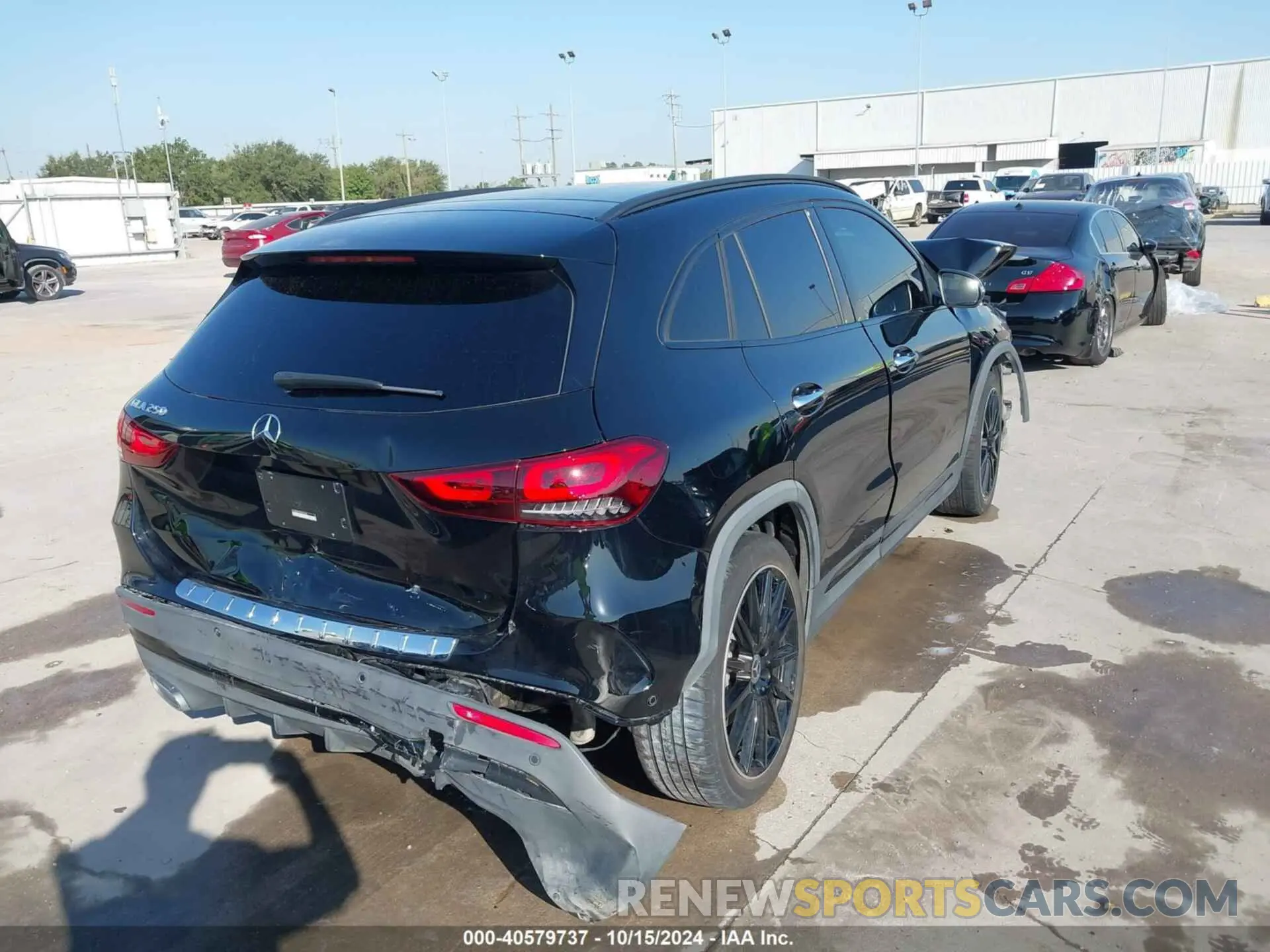 4 Photograph of a damaged car W1N4N4GBXNJ408582 MERCEDES-BENZ GLA 250 2022