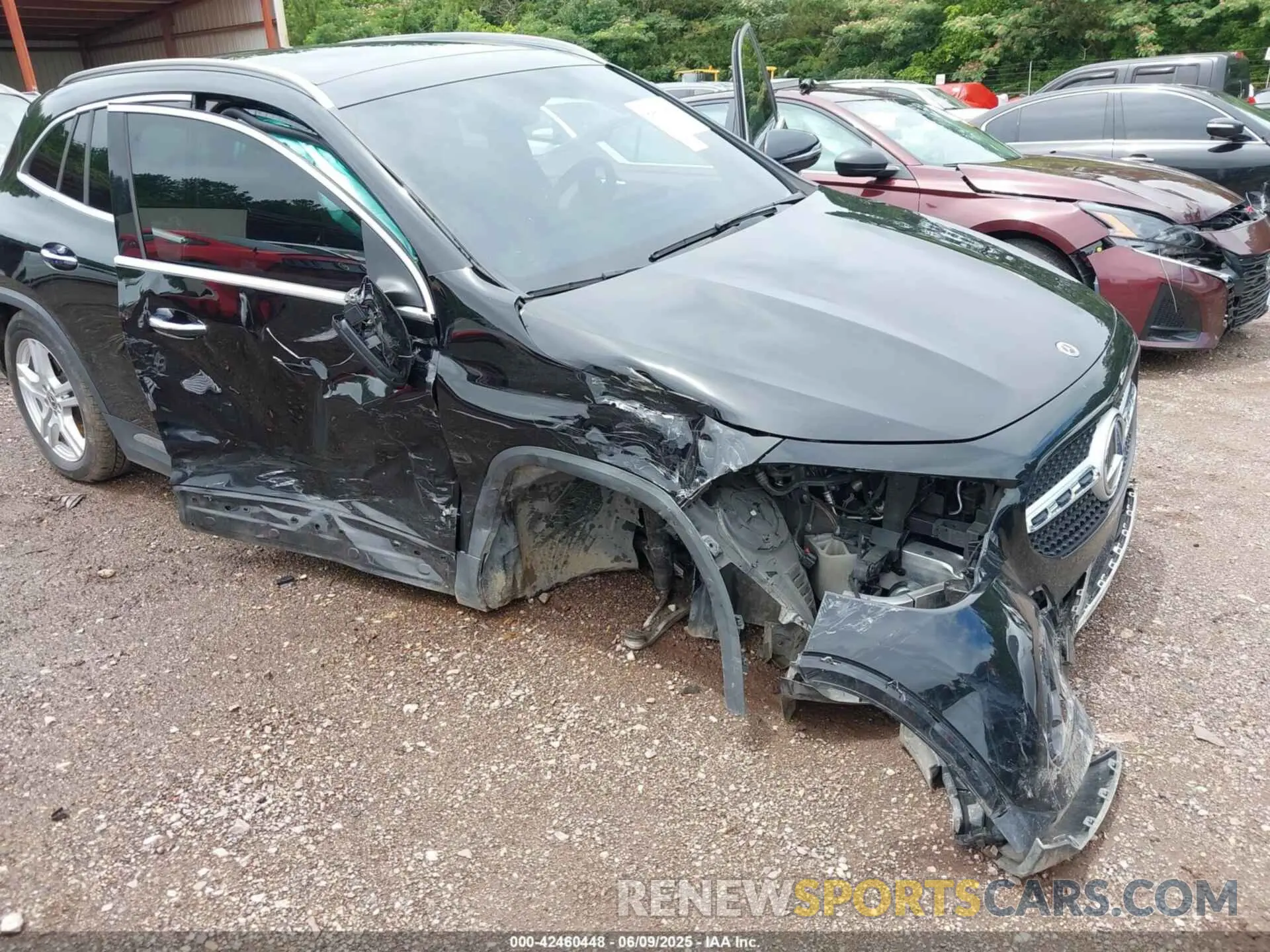 6 Photograph of a damaged car W1N4N4HB6NJ362151 MERCEDES-BENZ GLA 250 2022