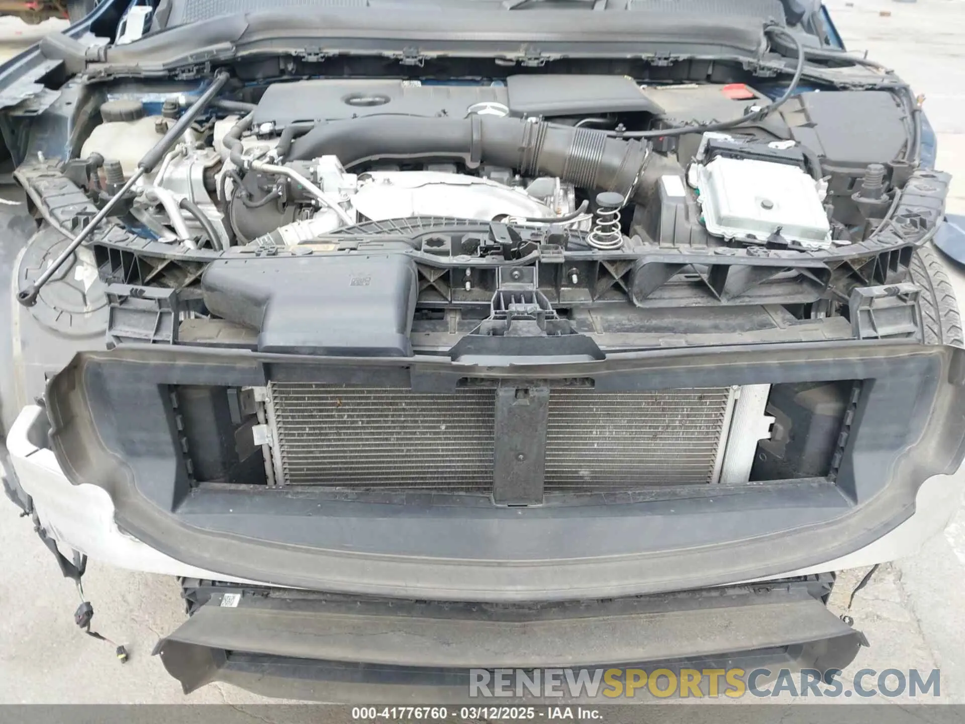 6 Photograph of a damaged car W1N4N4HB7NJ370078 MERCEDES-BENZ GLA 250 2022