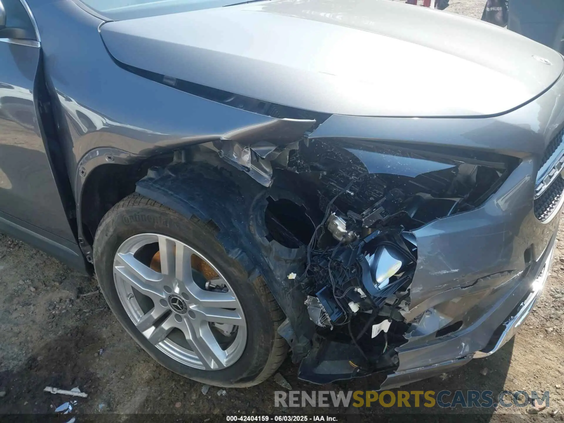 6 Photograph of a damaged car W1N4N4HB7NJ393523 MERCEDES-BENZ GLA 250 2022