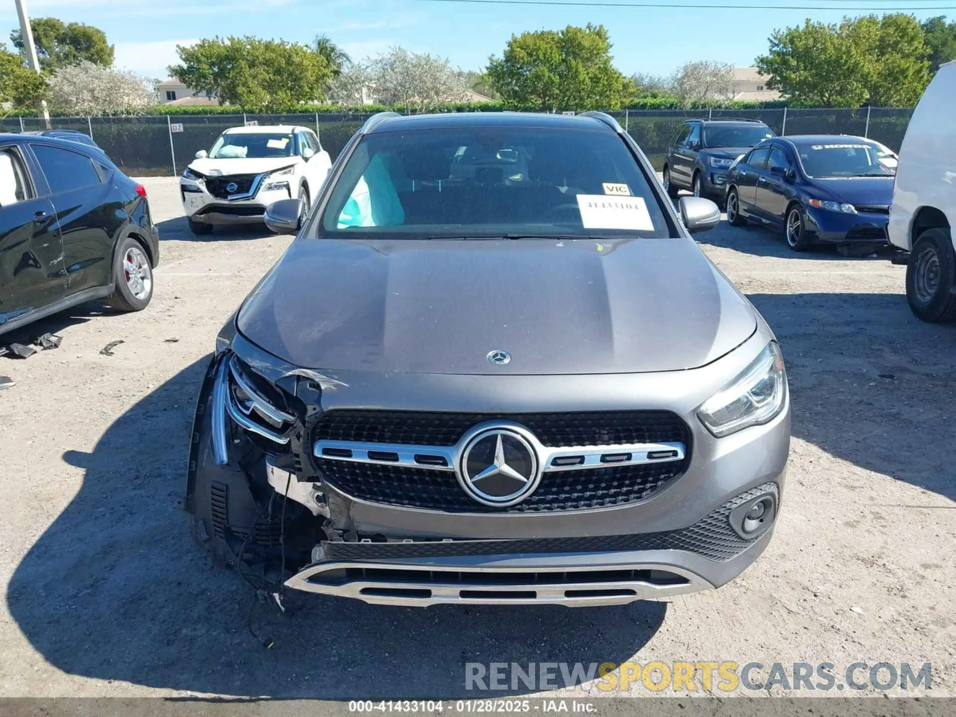 11 Photograph of a damaged car W1N4N4GB0PJ521895 MERCEDES-BENZ GLA 250 2023