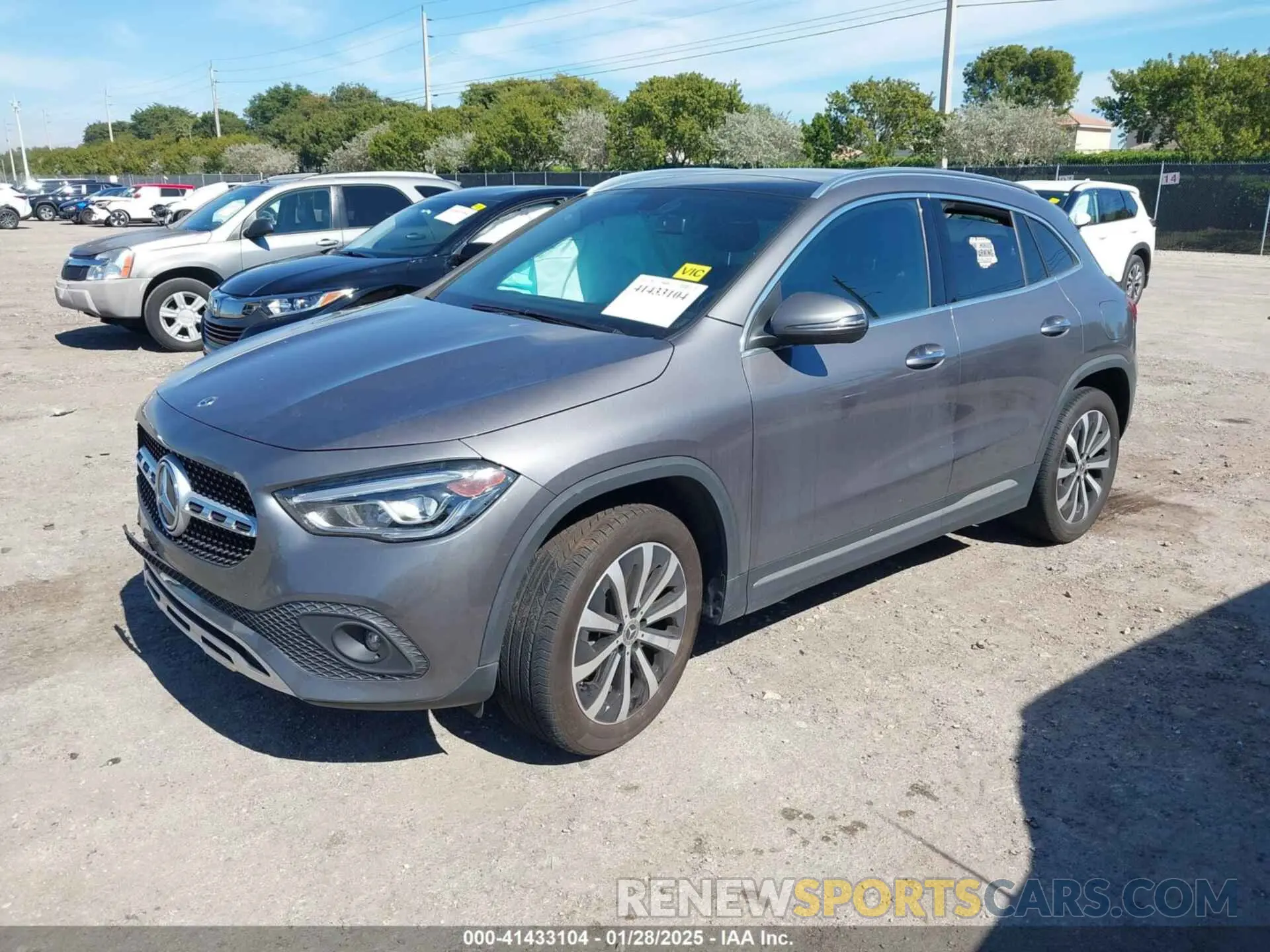 2 Photograph of a damaged car W1N4N4GB0PJ521895 MERCEDES-BENZ GLA 250 2023