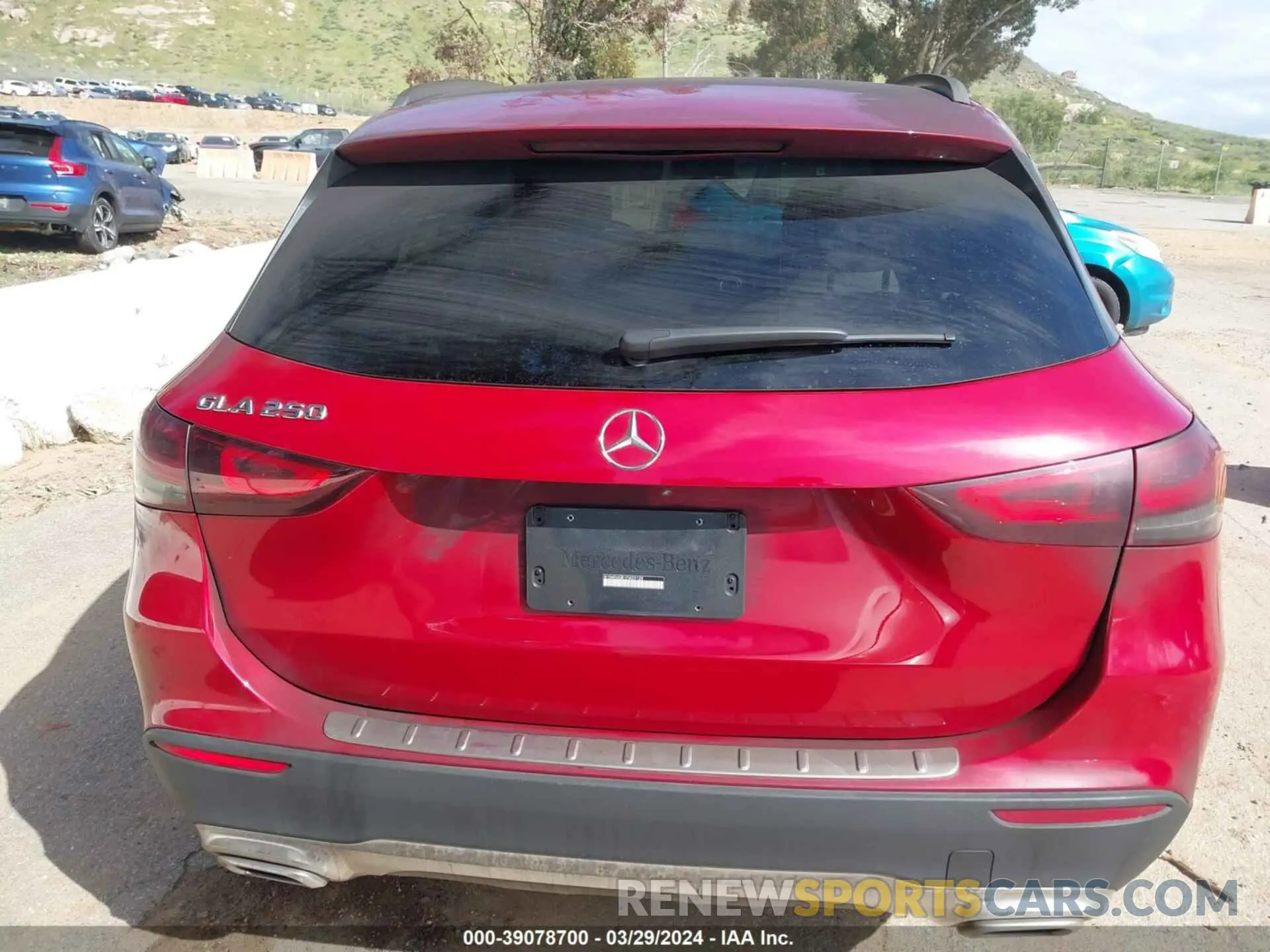 16 Photograph of a damaged car W1N4N4GB1PJ429128 MERCEDES-BENZ GLA 250 2023