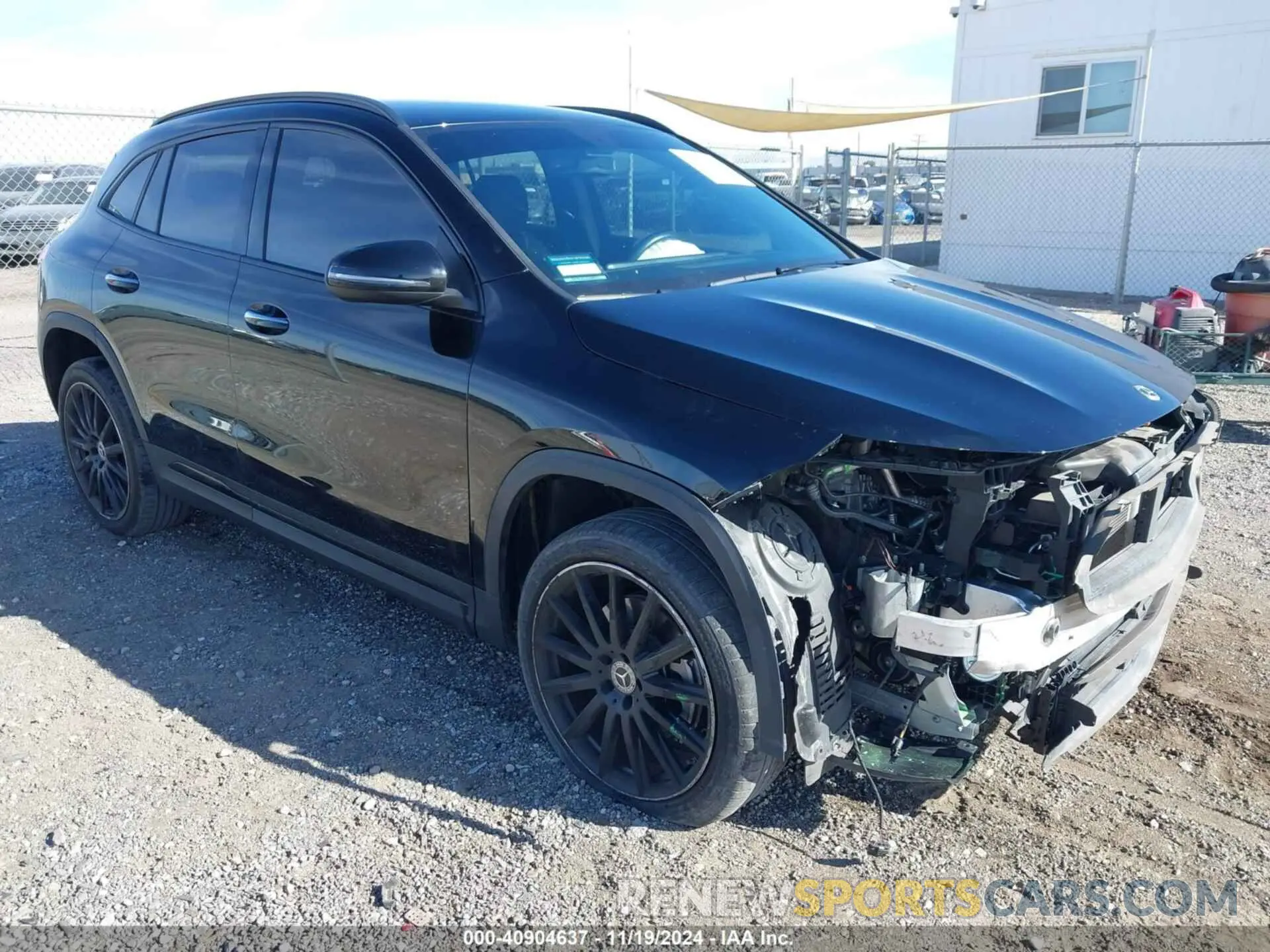 1 Photograph of a damaged car W1N4N4GB6PJ518287 MERCEDES-BENZ GLA 250 2023