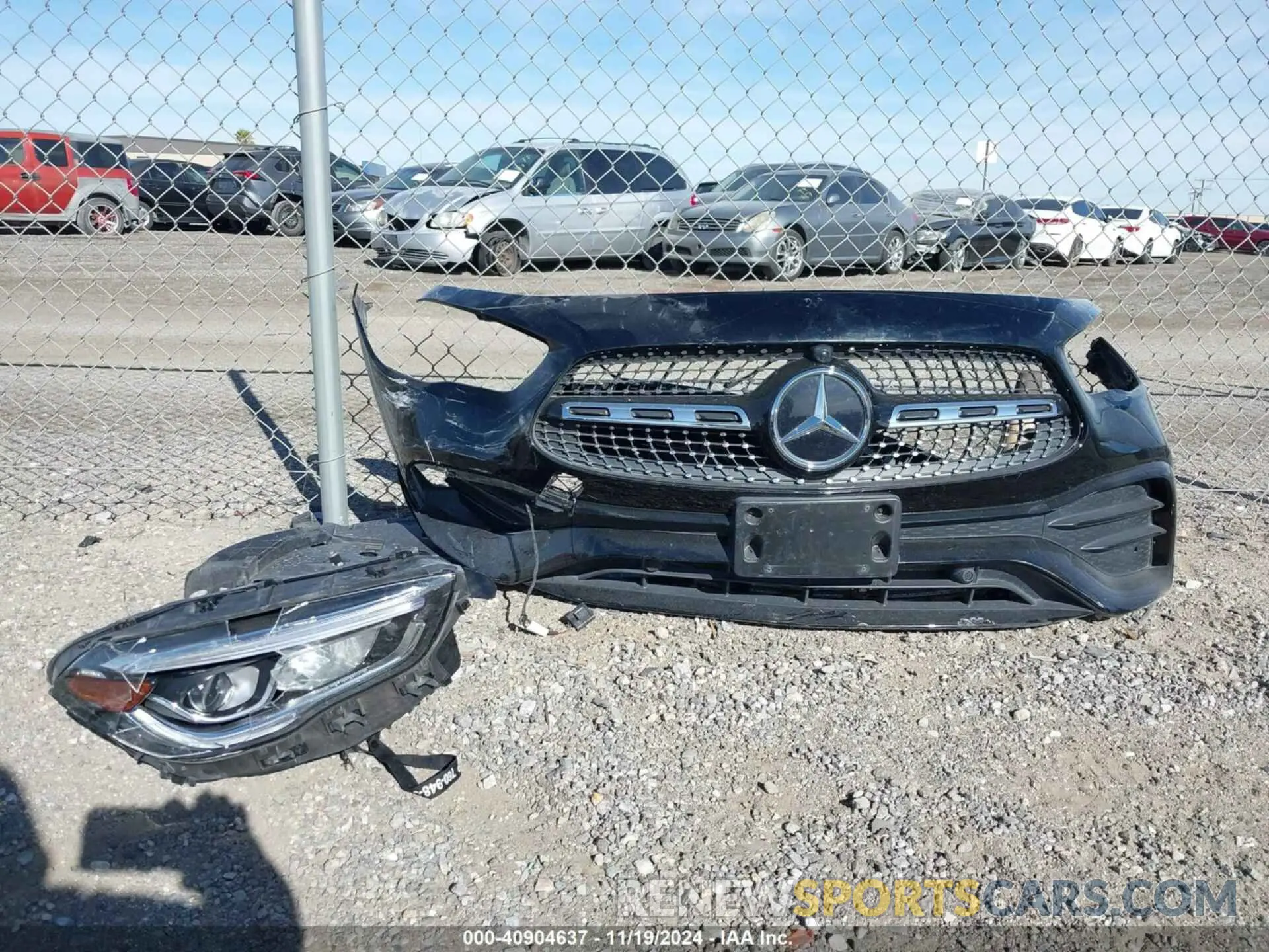 12 Photograph of a damaged car W1N4N4GB6PJ518287 MERCEDES-BENZ GLA 250 2023