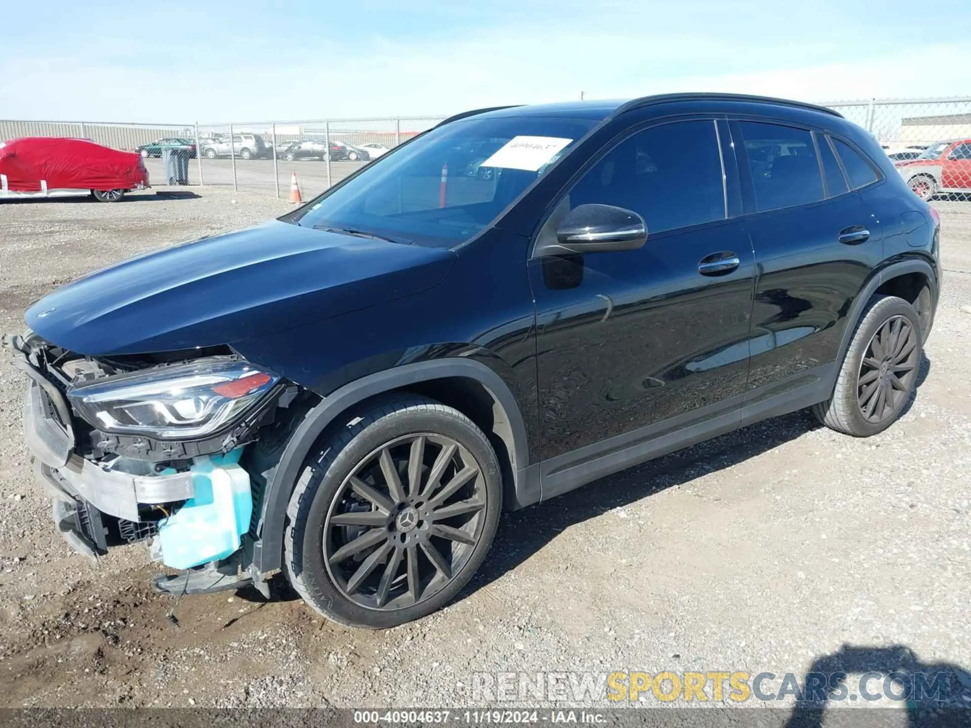 2 Photograph of a damaged car W1N4N4GB6PJ518287 MERCEDES-BENZ GLA 250 2023