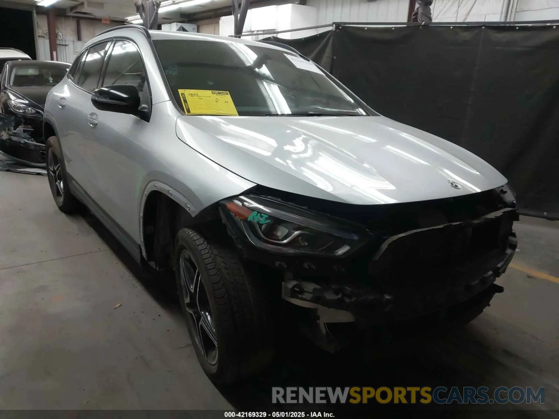 1 Photograph of a damaged car W1N4N4GBXPJ519944 MERCEDES-BENZ GLA 250 2023