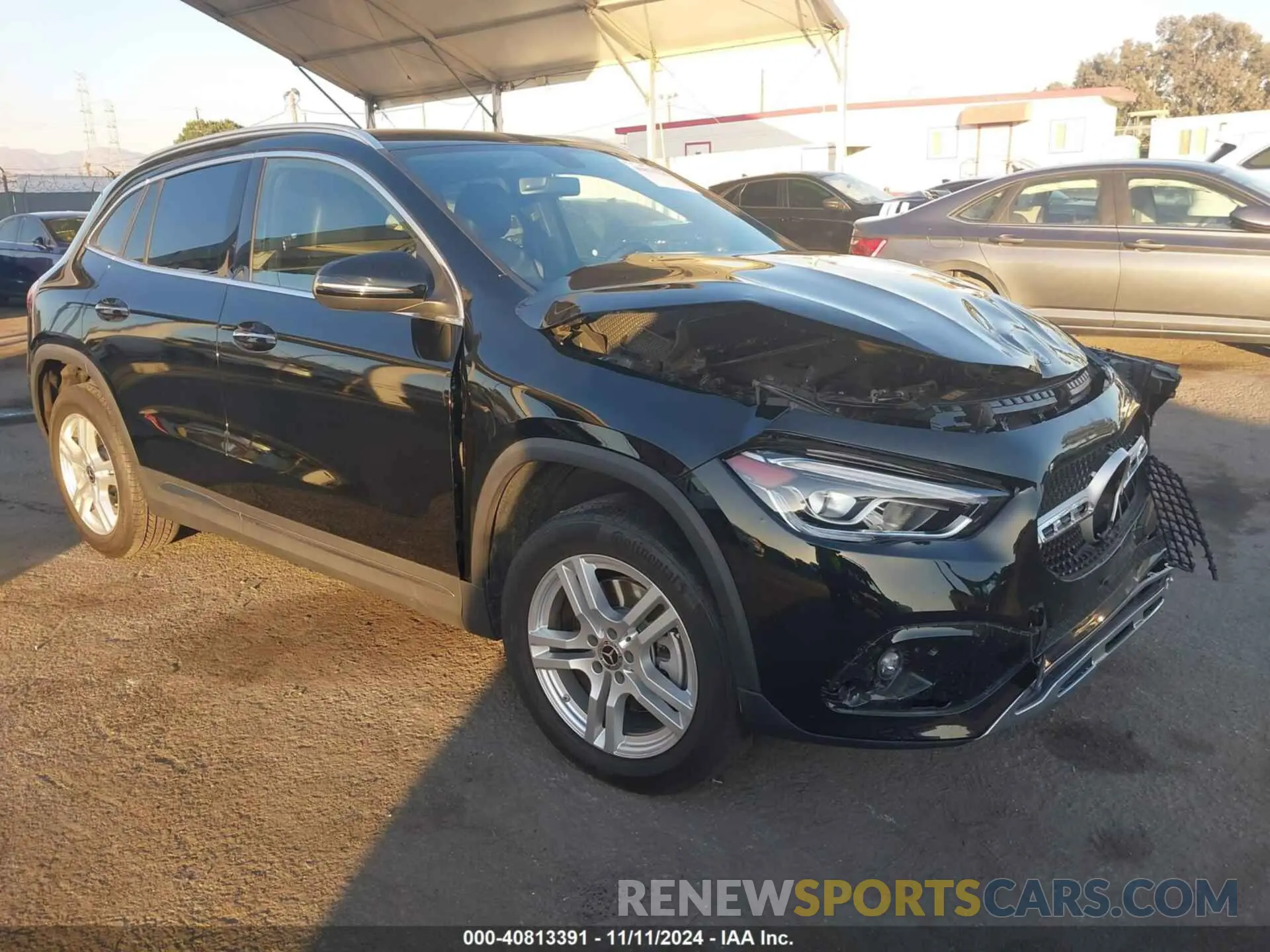 1 Photograph of a damaged car W1N4N4HB1PJ444002 MERCEDES-BENZ GLA 250 2023